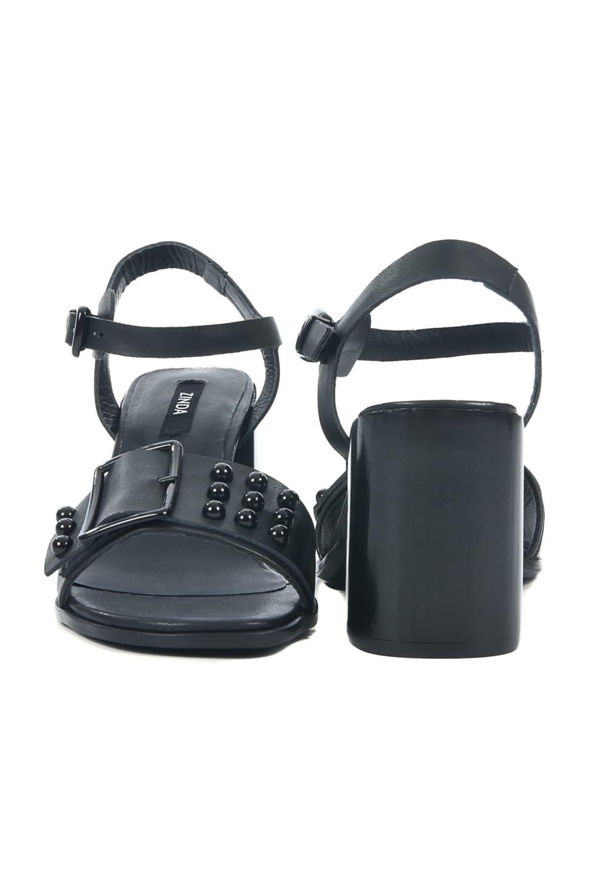 ZINDA ΠΕΔΙΛΟ ΨΗΛΟ VAQUETA ΧΟΝΤΡΟ ΤΑΚΟΥΝΙ ΜΑΥΡΟ