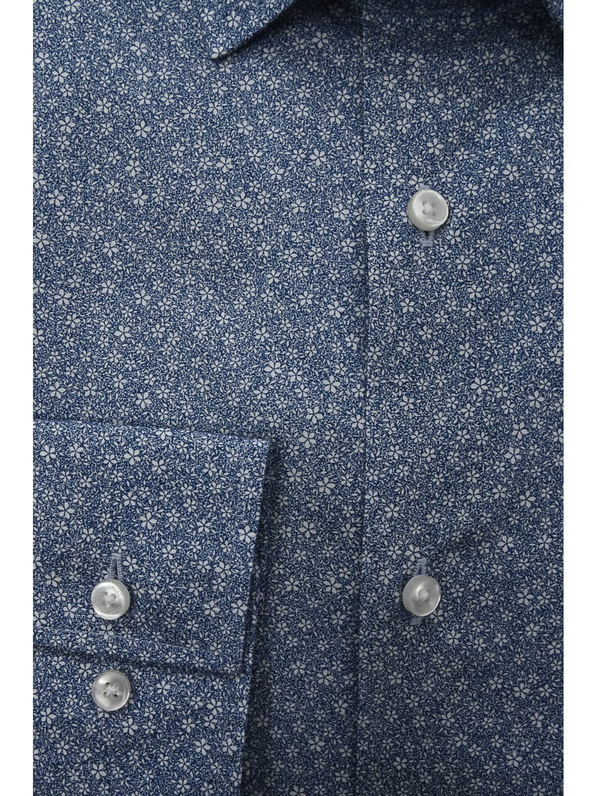 BOSS BUSINESS BUSINESS ΠΟΥΚΑΜΙΣΟ ΜΙΚΡΟΣΧΕΔΙΟ JENNO ΜΠΛΕ