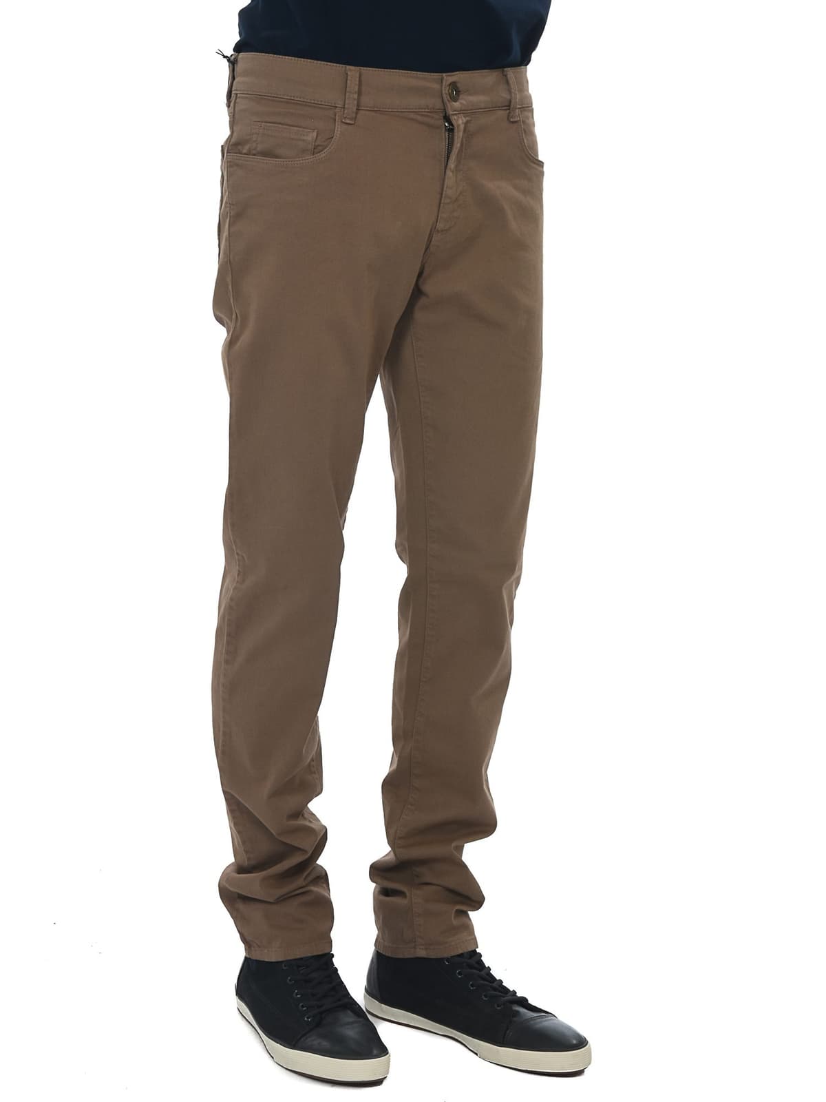 TRUSSARDI JEANS ΠΑΝΤΕΛΟΝΙ 5ΤΣΕΠΟ 370 CLOSE ΠΟΥΡΟ ΚΑΦΕ