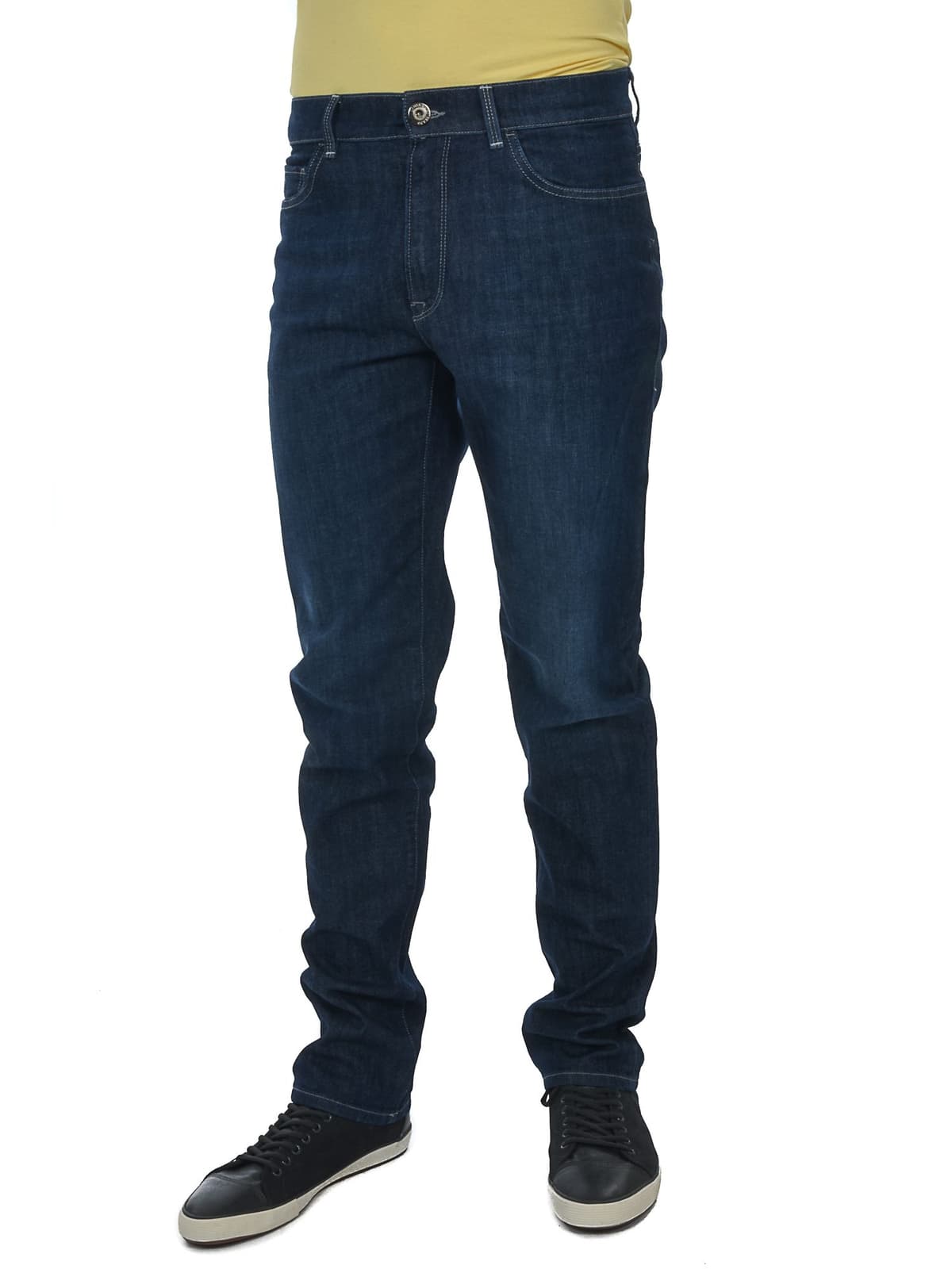 TRUSSARDI JEANS ΠΑΝΤΕΛΟΝΙ JEANS 380 EXTRA SLIM ΜΠΛΕ