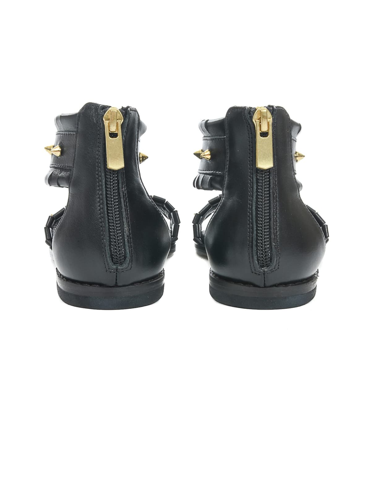 ΧΑΝΙΩΤΑΚΗΣ ΠΑΠΟΥΤΣΙΑ FLAT ΣΑΝΔΑΛΙ ΜΕ ΤΡΟΥΚΣ-ΚΑΡΦΙΑ ΜΑΥΡΟ