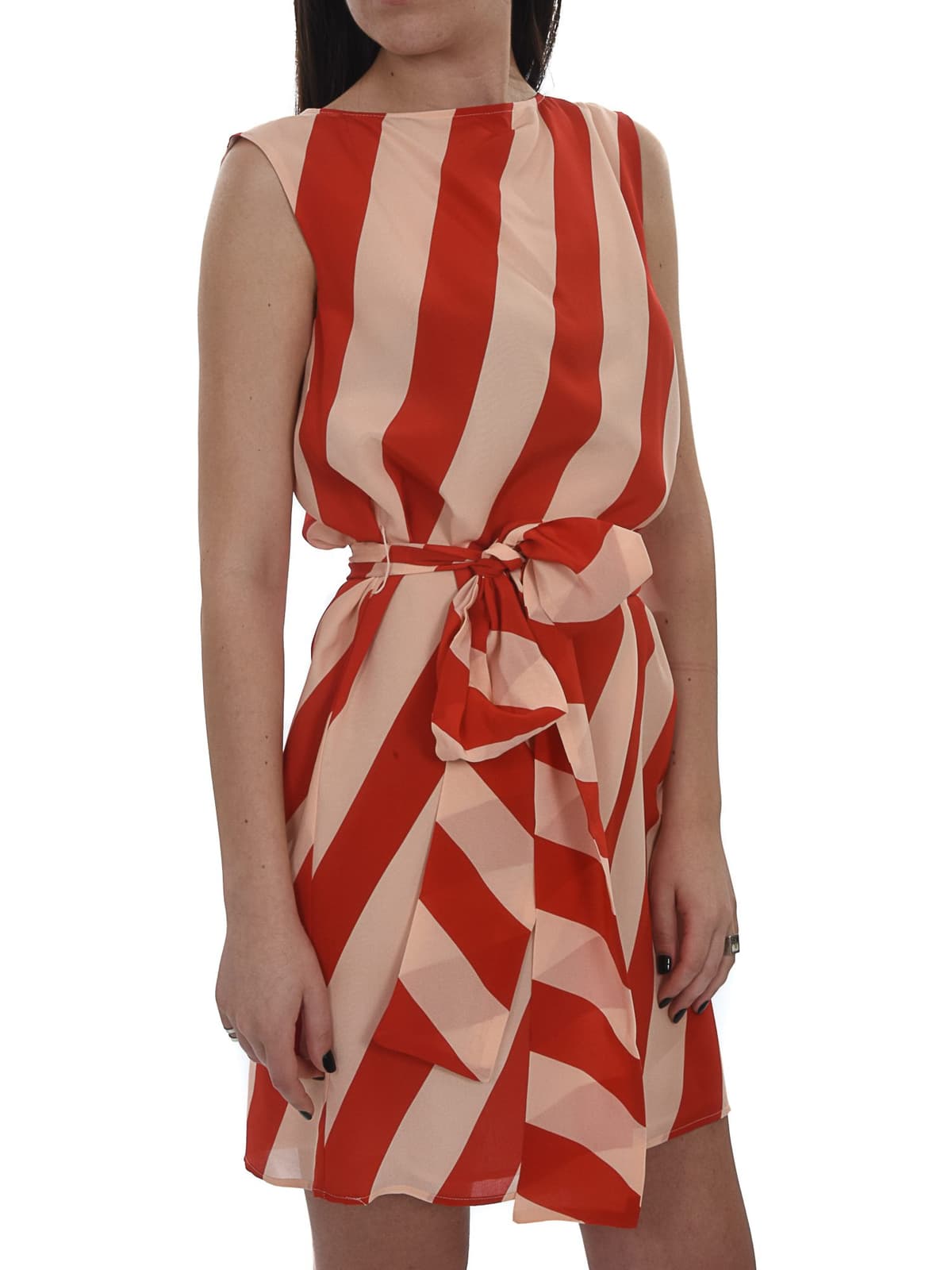 MARELLA ΦΟΡΕΜΑ ΑΜΑΝΙΚΟ ΡΙΓΕ MARICA ΚΟΚΚΙΝΟ