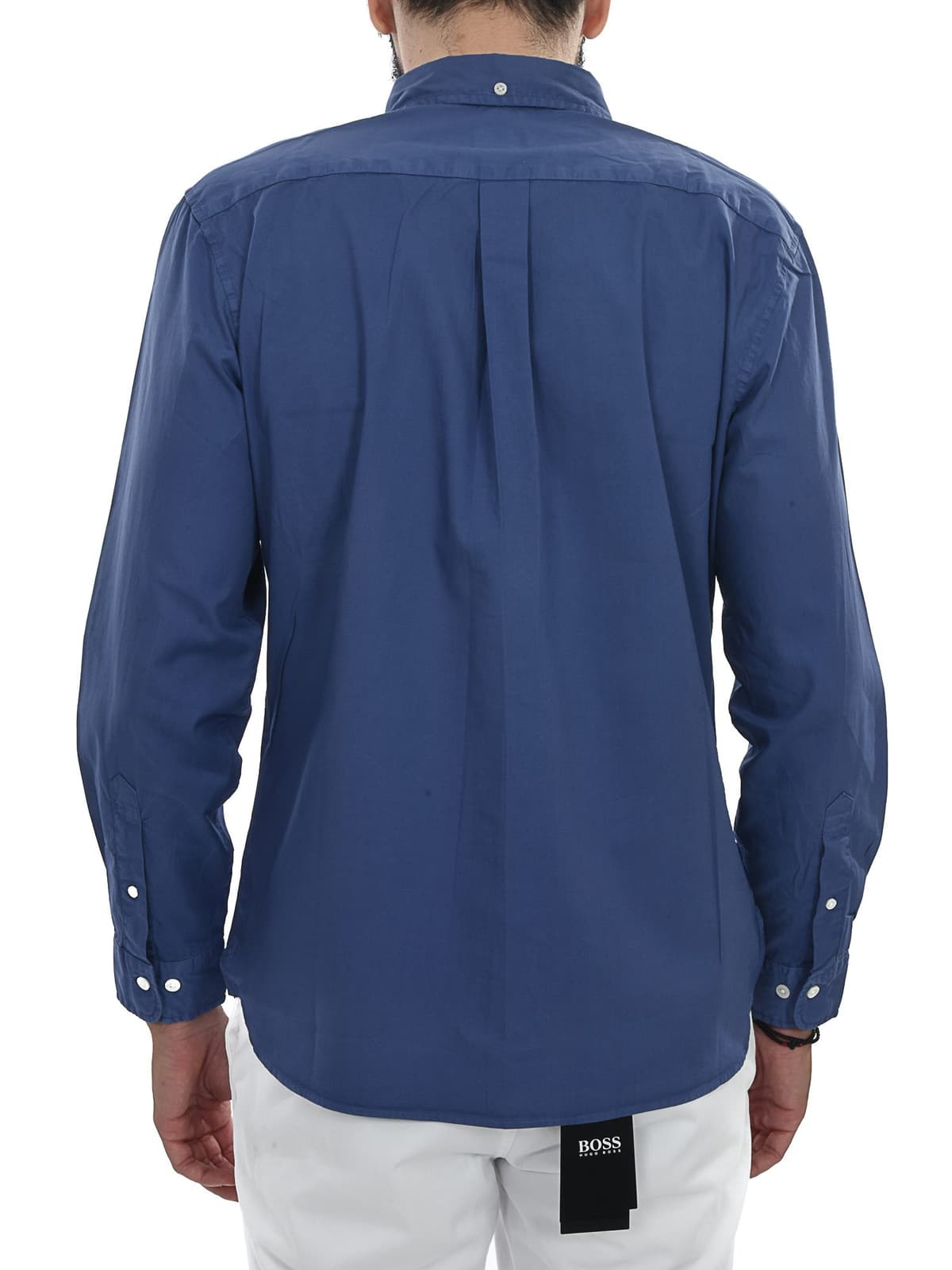 BROOKS BROTHERS ΠΟΥΚΑΜΙΣΟ BD ΡΑΦ ΜΠΛΕ