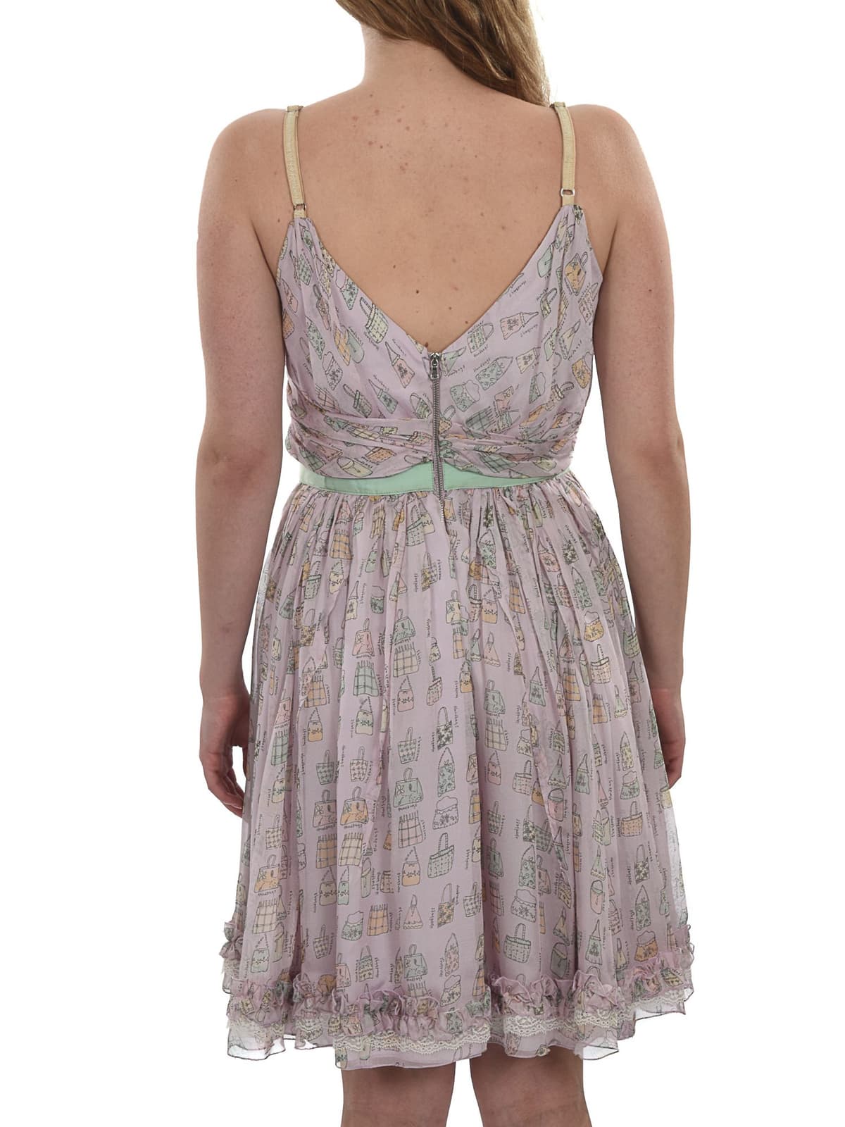 D&G ΦΟΡΕΜΑ ΤΙΡΑΝΤΑ VNECK ΣΧΕΔΙΑ ΤΣΑΝΤΕΣ ΛΙΛΑ