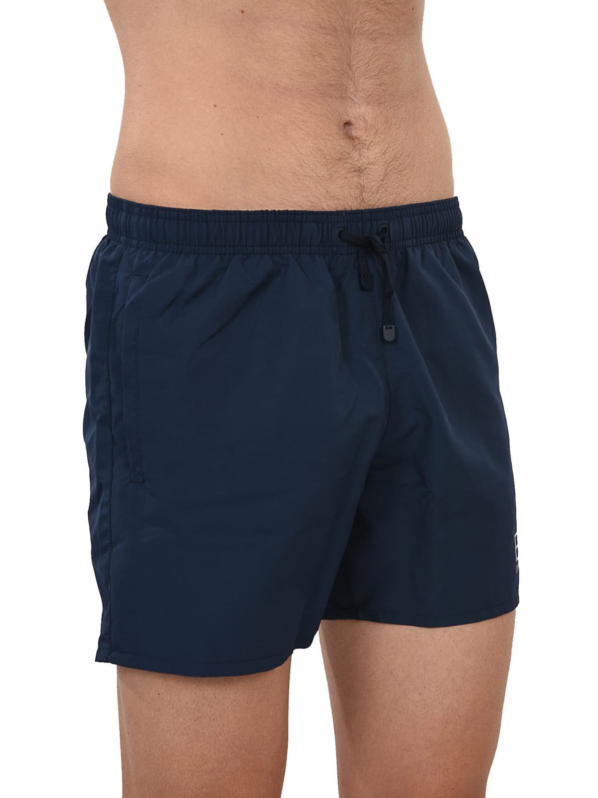 ARMANI 7 ΜΑΓΙΩ SHORTS LOGO ΜΠΛΕ