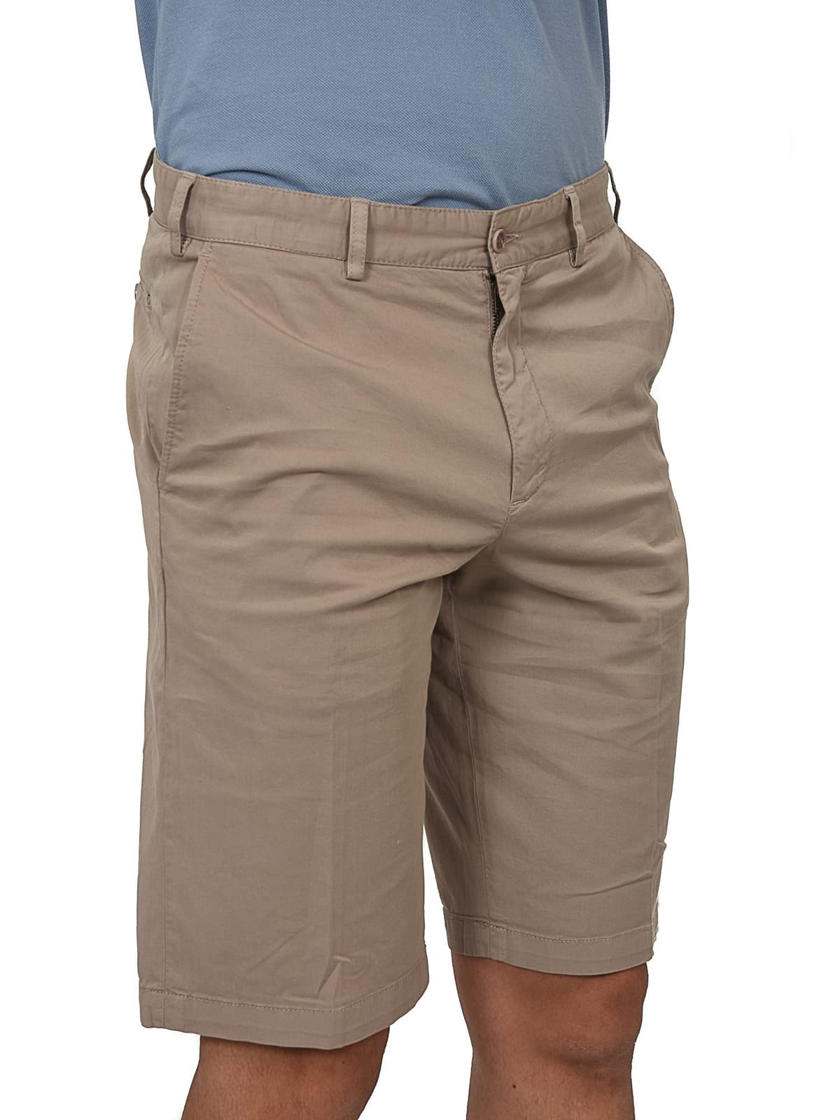 PAUL&SHARK ΒΕΡΜΟΥΔΑ CHINO STRETCH ΠΟΥΡΟ ΚΑΦΕ