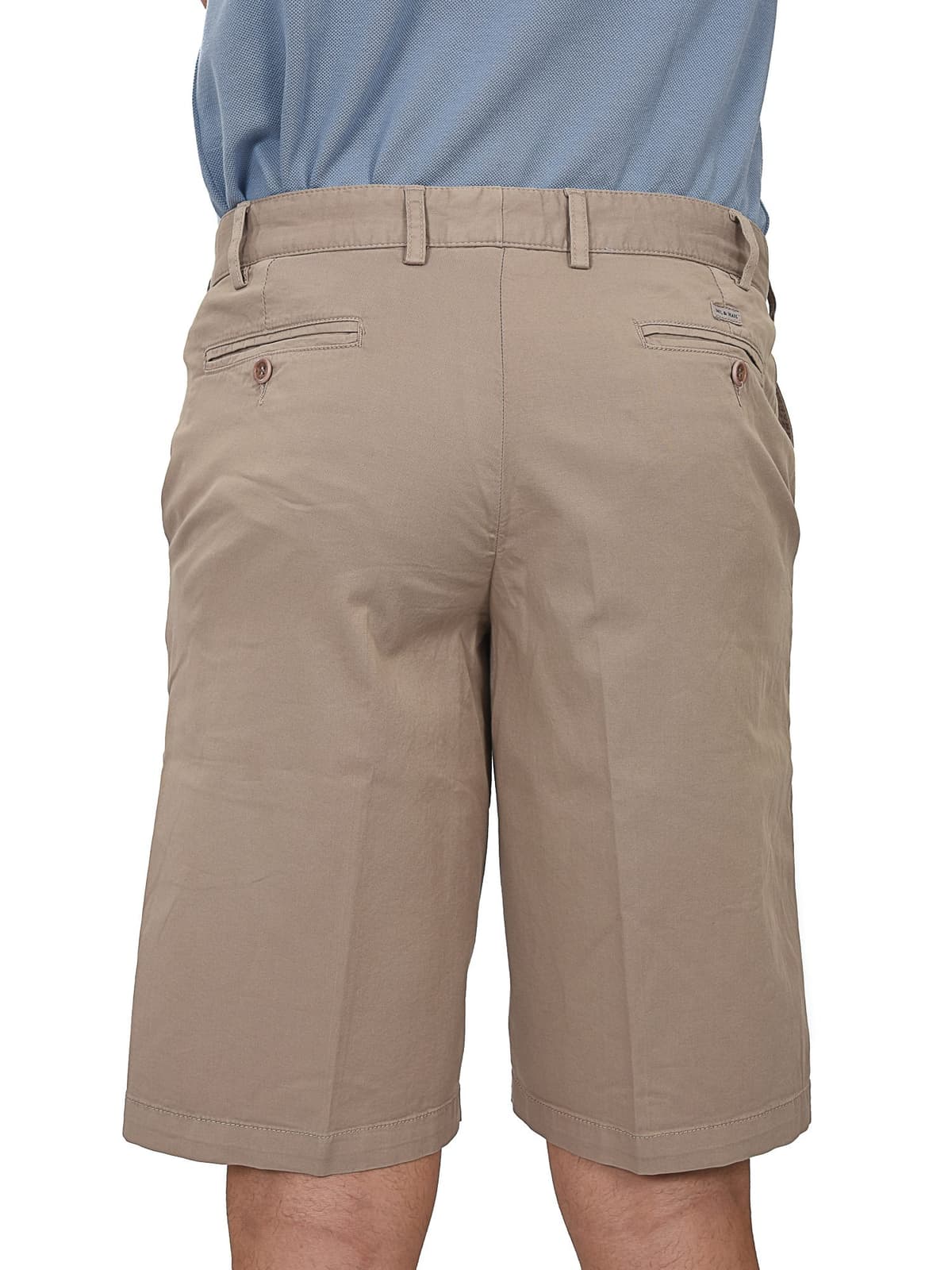 PAUL&SHARK ΒΕΡΜΟΥΔΑ CHINO STRETCH ΠΟΥΡΟ ΚΑΦΕ