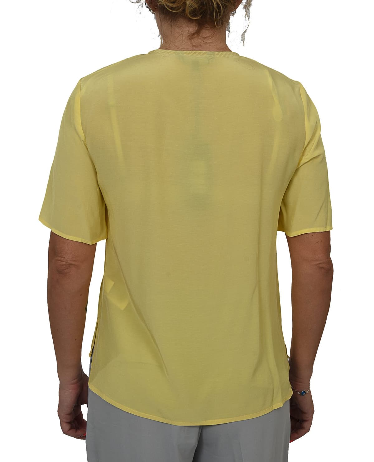 TOMMY HILFIGER TOP V NECK HOGGAN ΚΙΤΡΙΝΟ