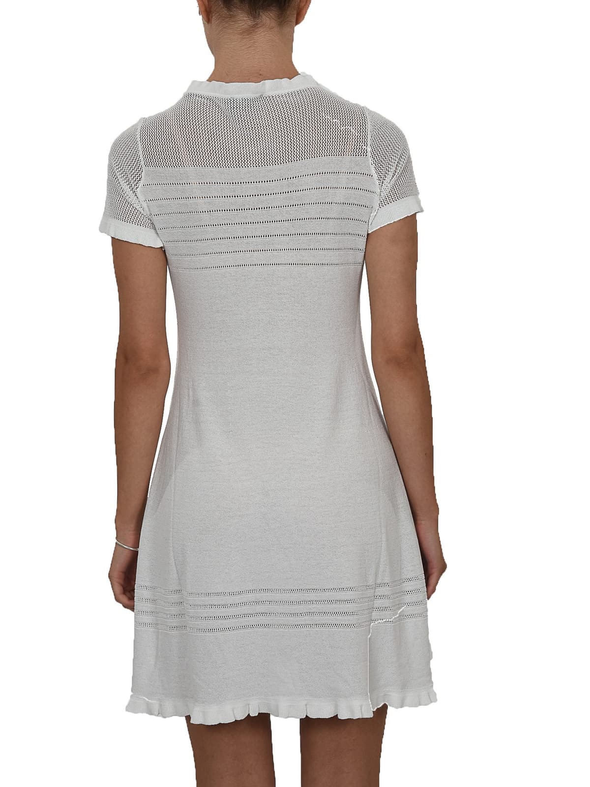 EMPORIO ARMANI ΦΟΡΕΜΑ ΠΛΕΚΤΟ ΛΕΥΚΟ