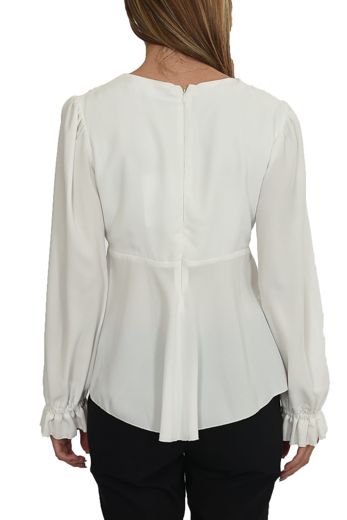 TWENTY ΠΟΥΚΑΜΙΣΑ ΜΜ V-NECK ΥΠΟΛΕΥΚΟ