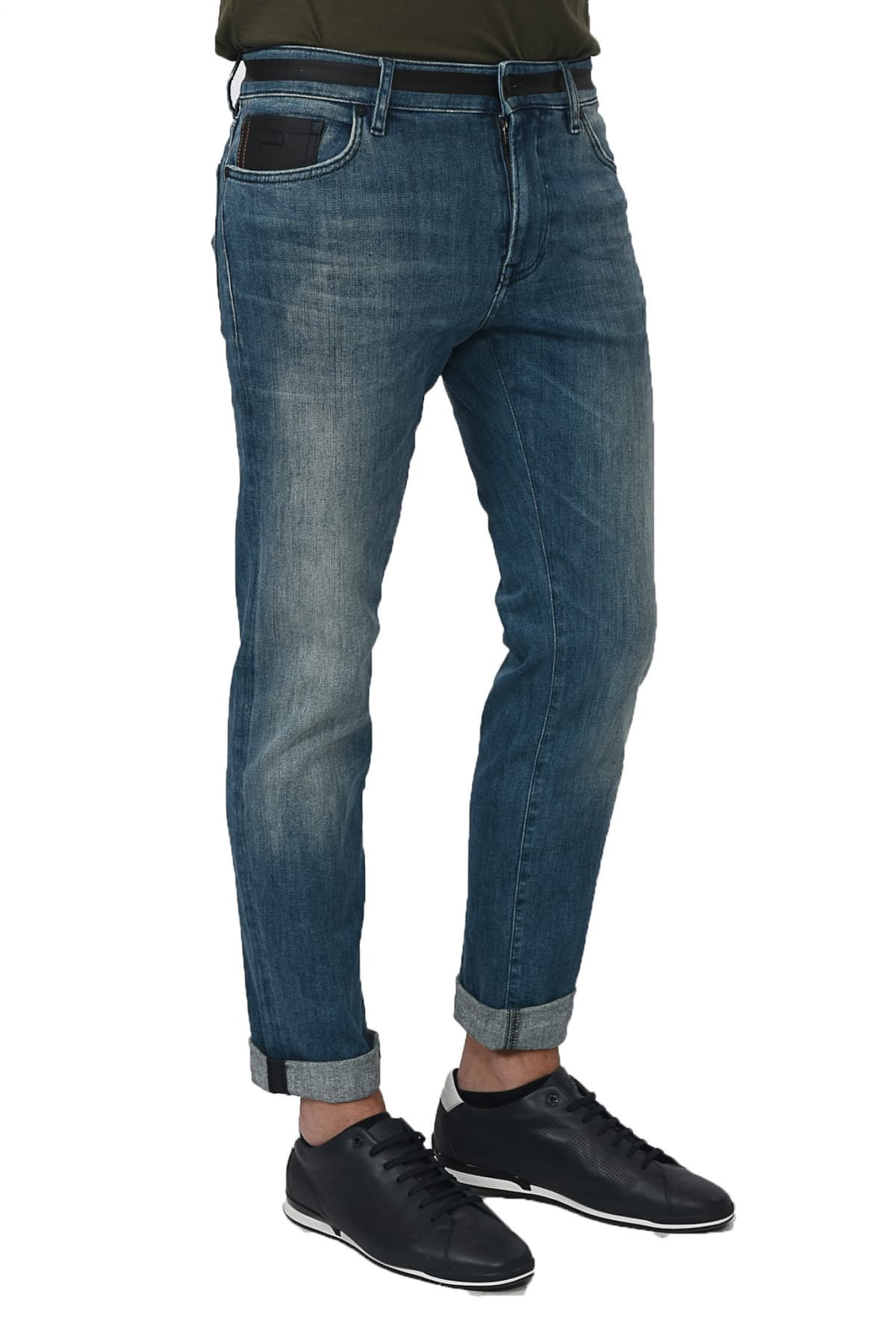 BOSS CASUAL ΠΑΝΤΕΛΟΝΙ JEANS MAINE BC-C PROJECT ΜΠΛΕ