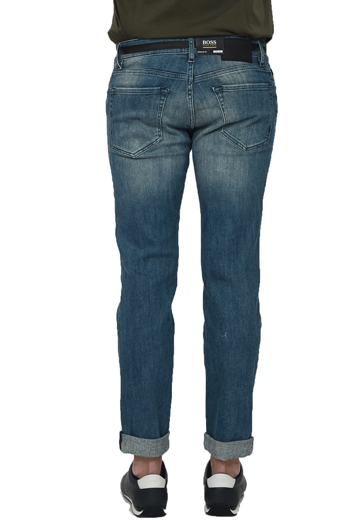 BOSS CASUAL ΠΑΝΤΕΛΟΝΙ JEANS MAINE BC-C PROJECT ΜΠΛΕ