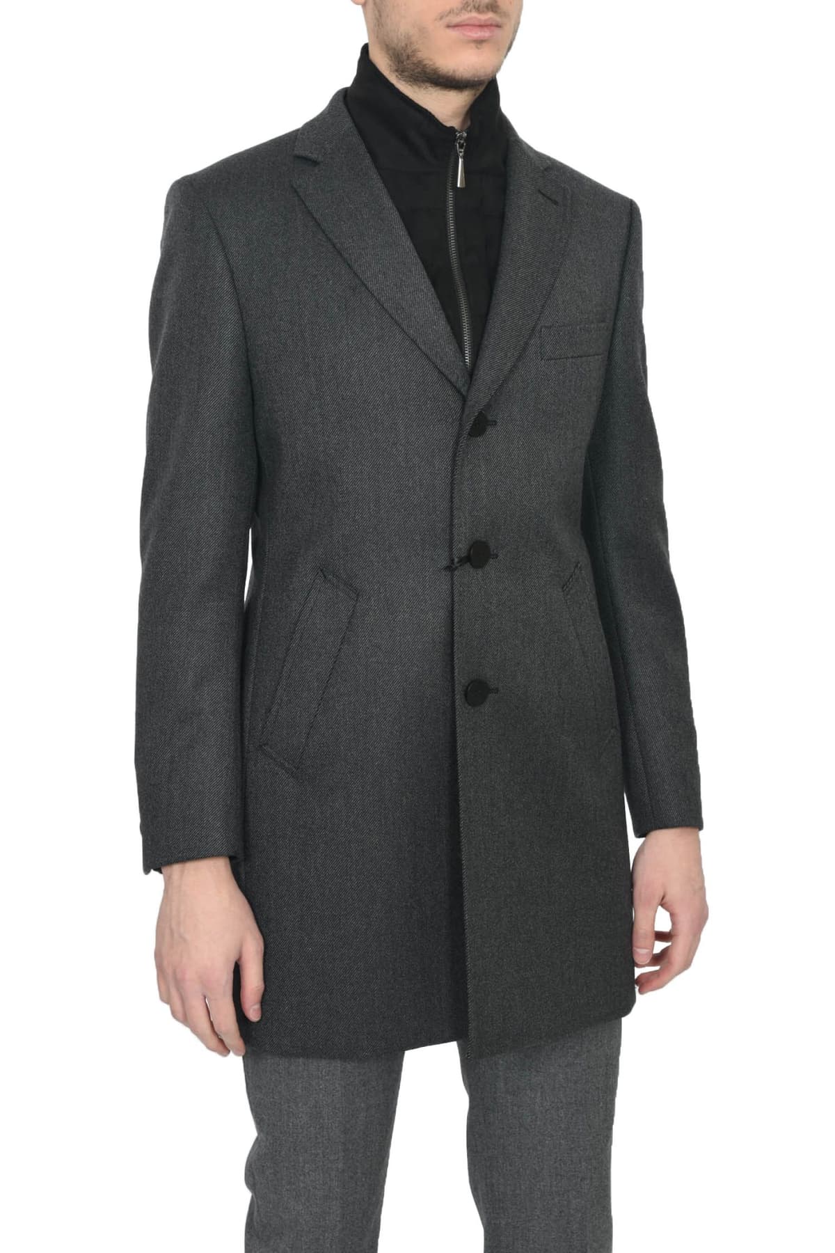 TOM FRANK ΠΑΛΤΟ ΑΠΟΣΠΩΜΕΝΟΣ ΘΩΡΑΚΑΣ SEVEN ΓΚΡΙ