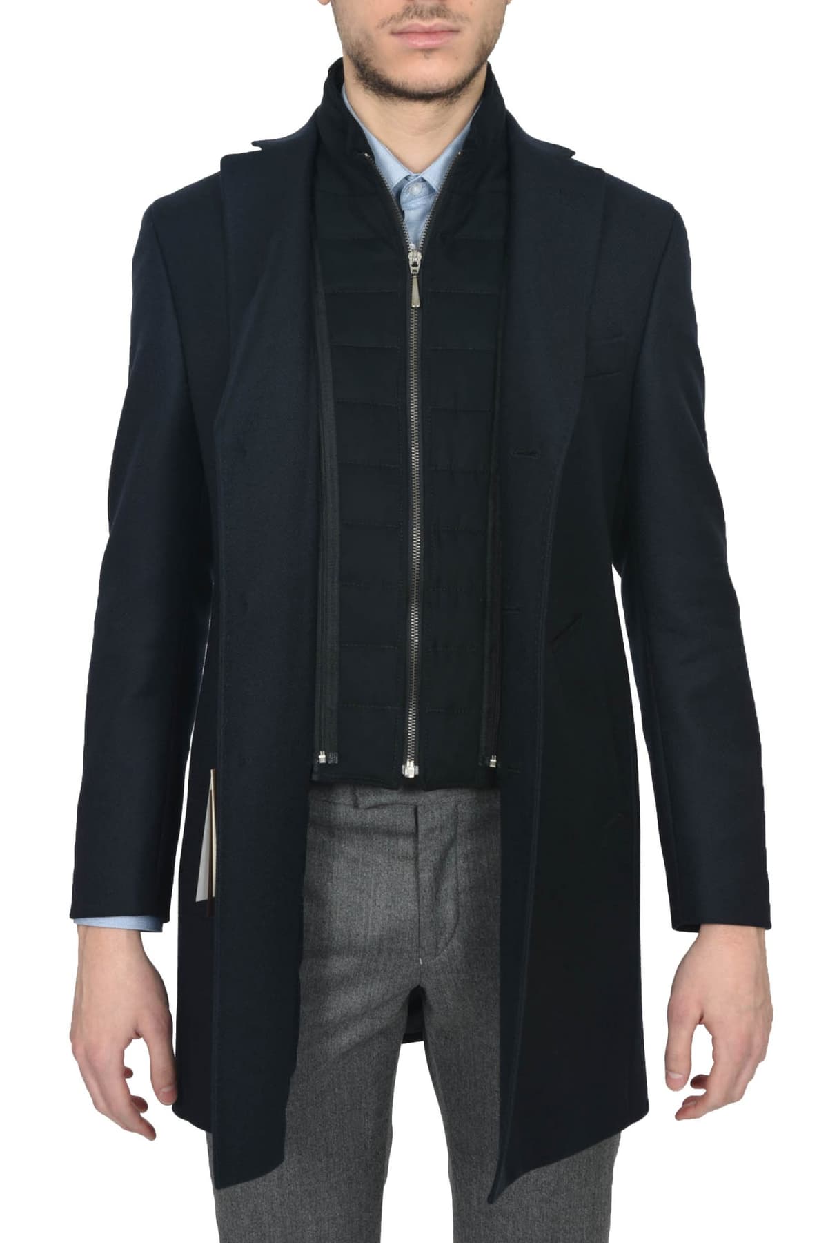 TOM FRANK ΠΑΛΤΟ ΑΠΟΣΠΩΜΕΝΟΣ ΘΩΡΑΚΑΣ SEVEN ΜΠΛΕ