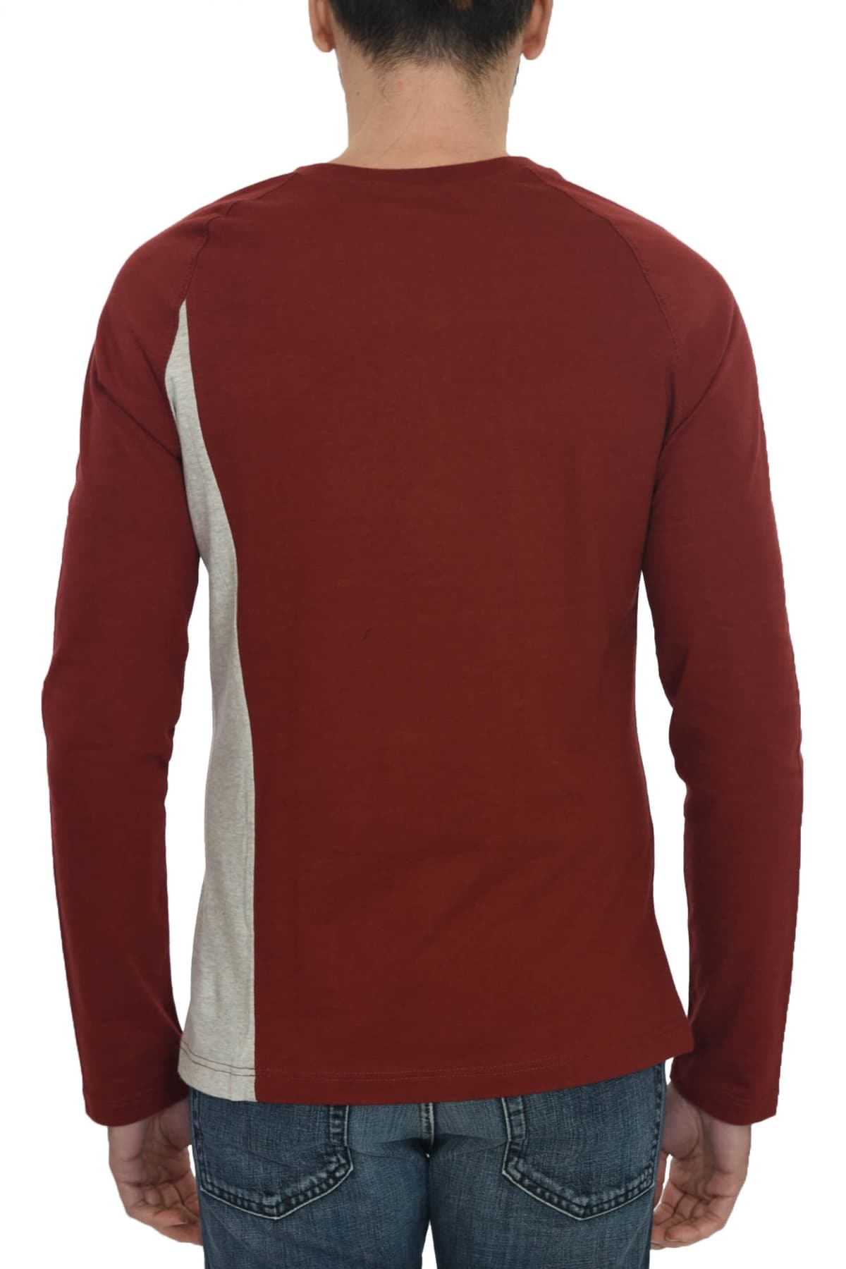 JUST CAVALLI TSHIRT MM ROCKABILLY ΓΚΡΙ-ΜΠΟΡΝΤΩ