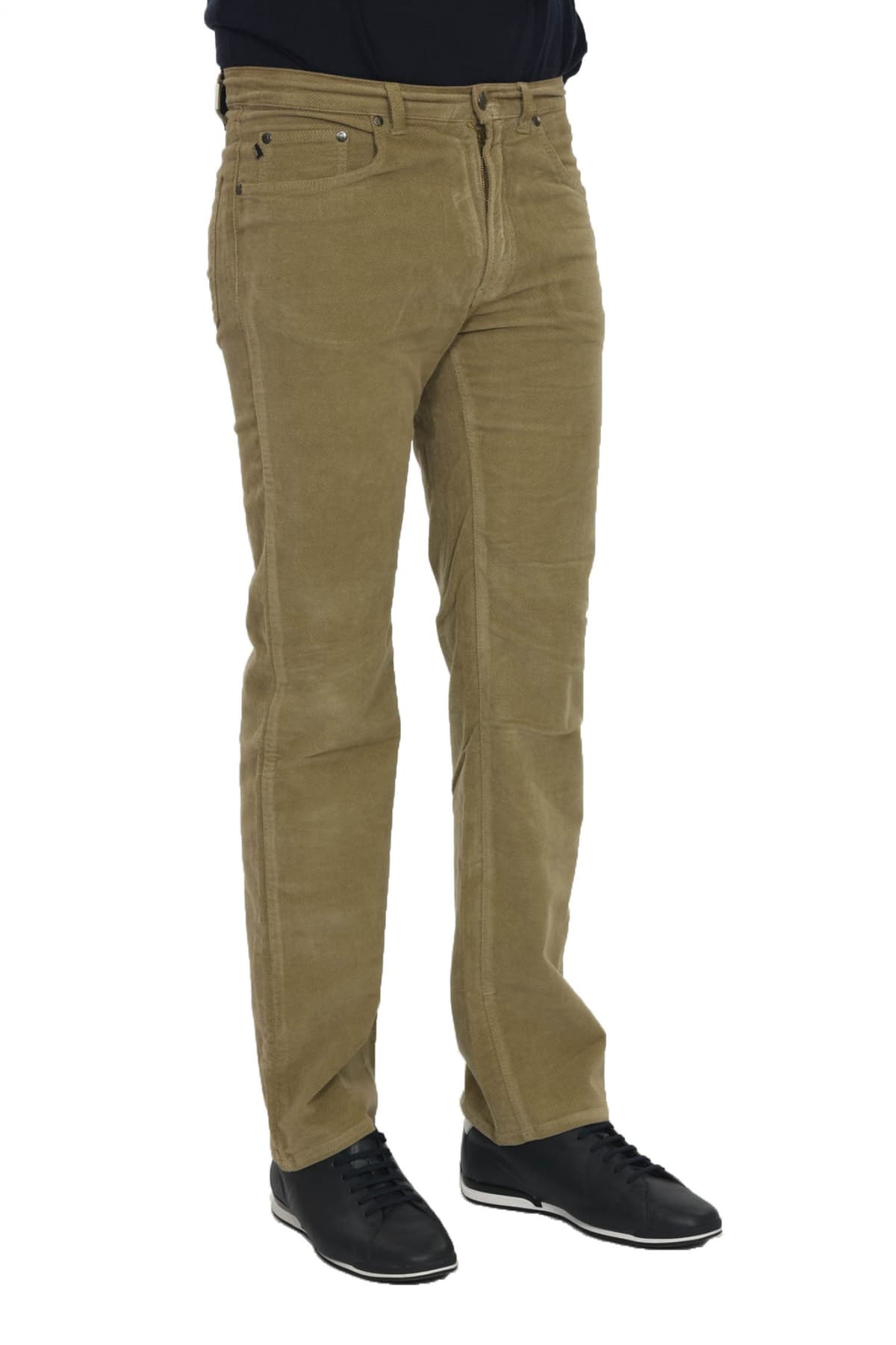 TRUSSARDI JEANS ΠΑΝΤΕΛΟΝΙ ΚΟΤΛΕ 380 ΜΠΕΖ