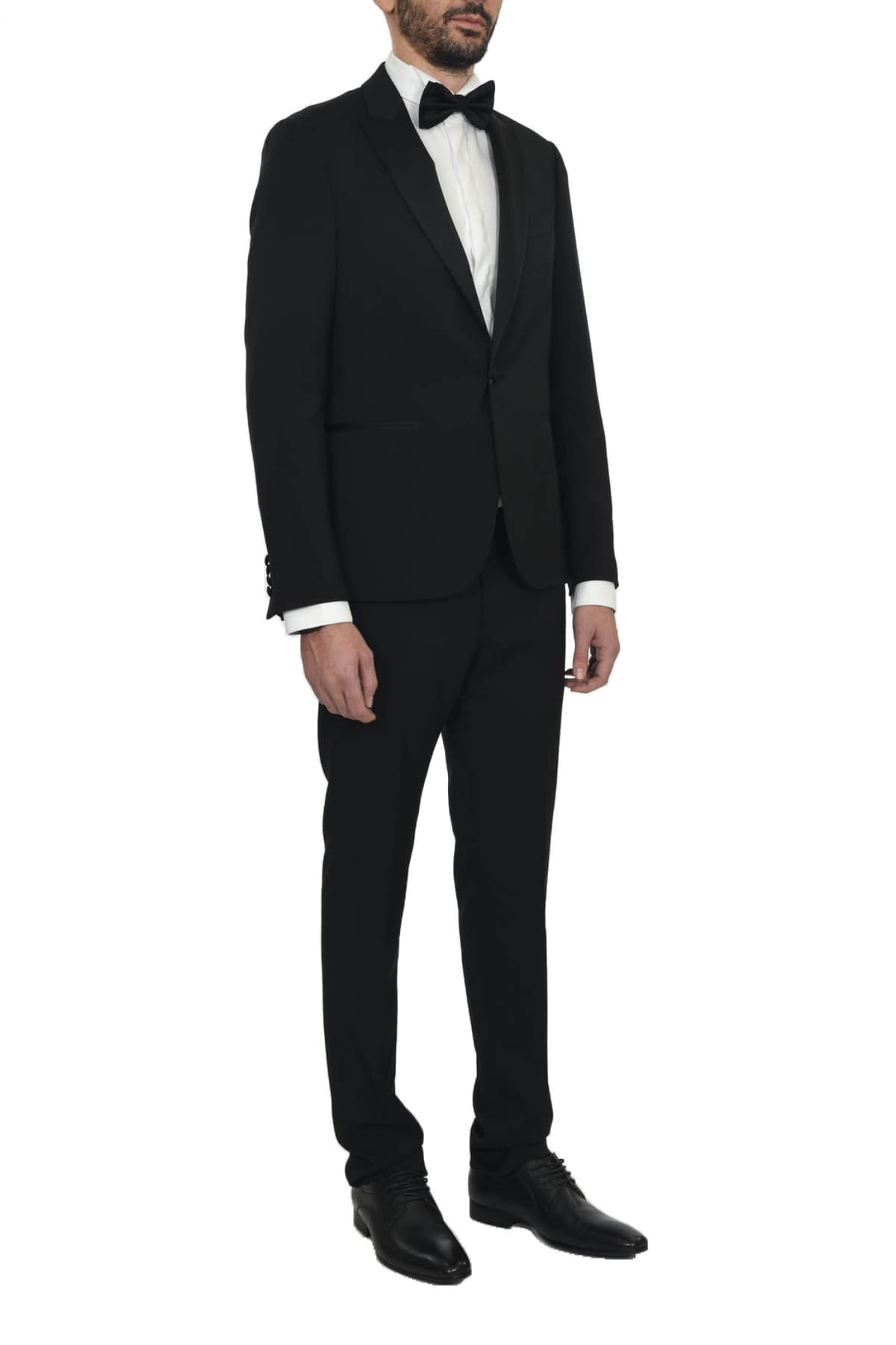 PAL ZILERI CERIMONIA ΚΟΣΤΟΥΜΙ ΣΜΟΚΙΝ ΣΑΤΕΝ ΚΟΥΜΠΙΑ ΜΑΥΡΟ