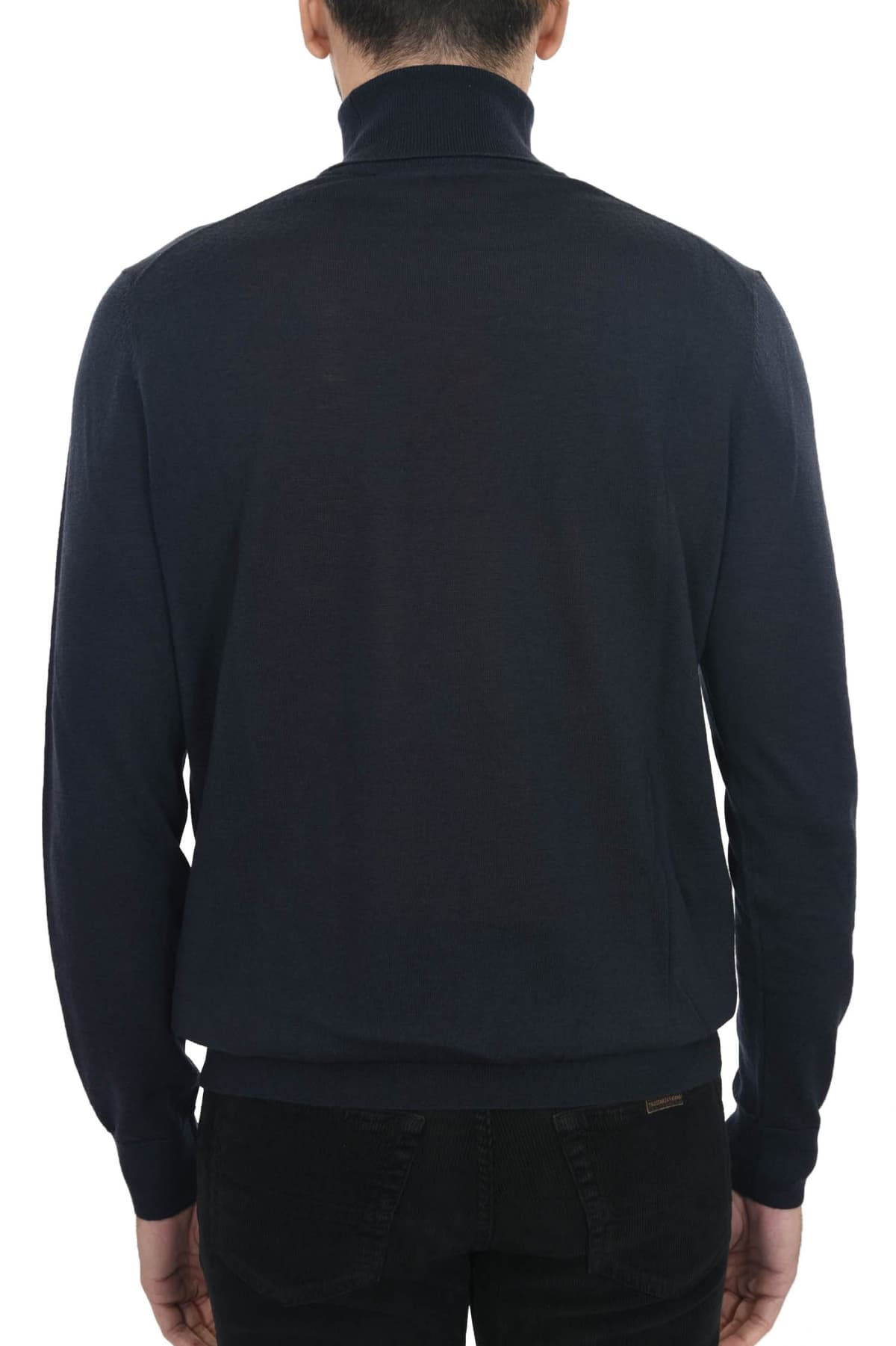 HUGO ΠΛΕΚΤΟ TURTLENECK SAN ANTONIO ΜΠΛΕ