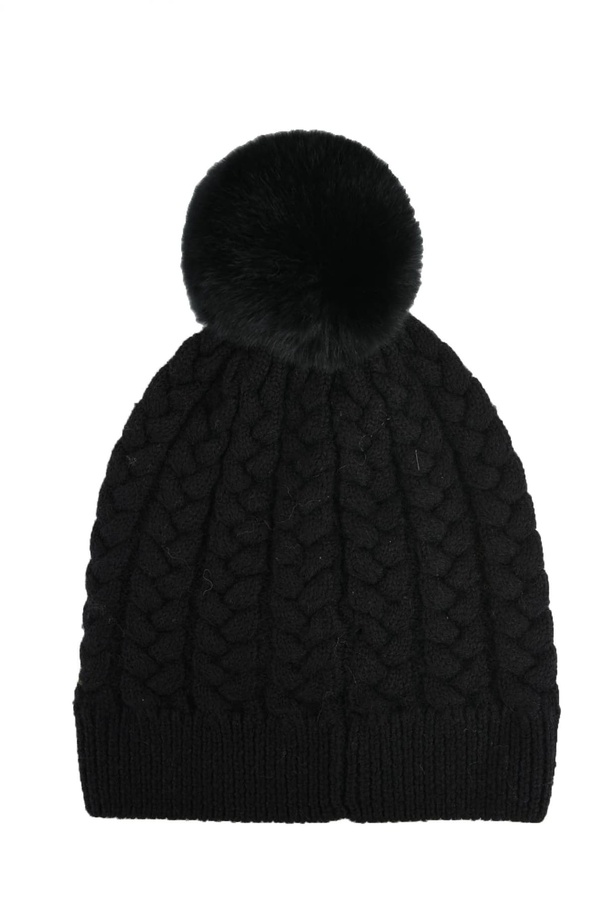 MARELLA ΣΚΟΥΦΟΣ ΠΛΕΚΤΟ BOLLA ΜΑΥΡΟ