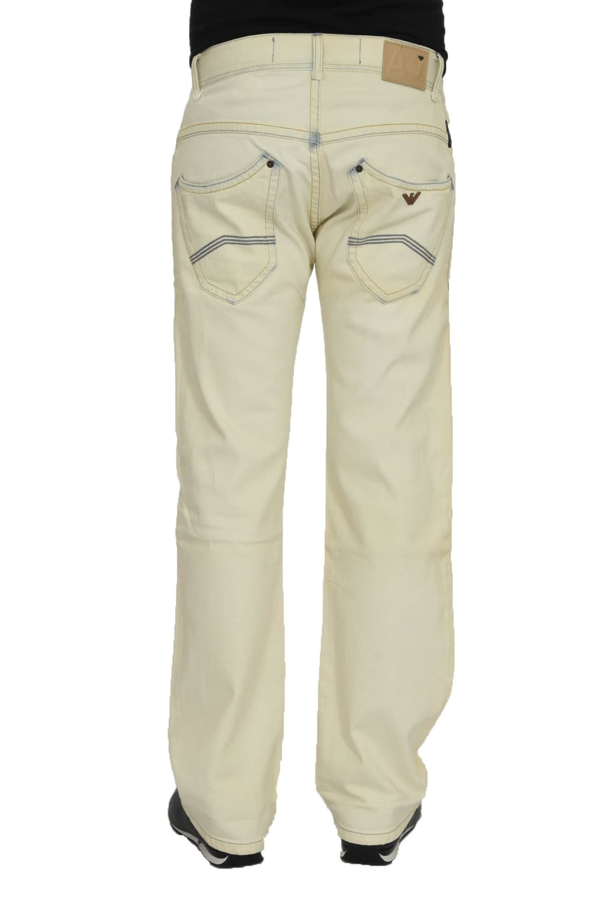 ARMANI JEANS ΠΑΝΤΕΛΟΝΙ JEANS J38 ΕΚΡΟΥ