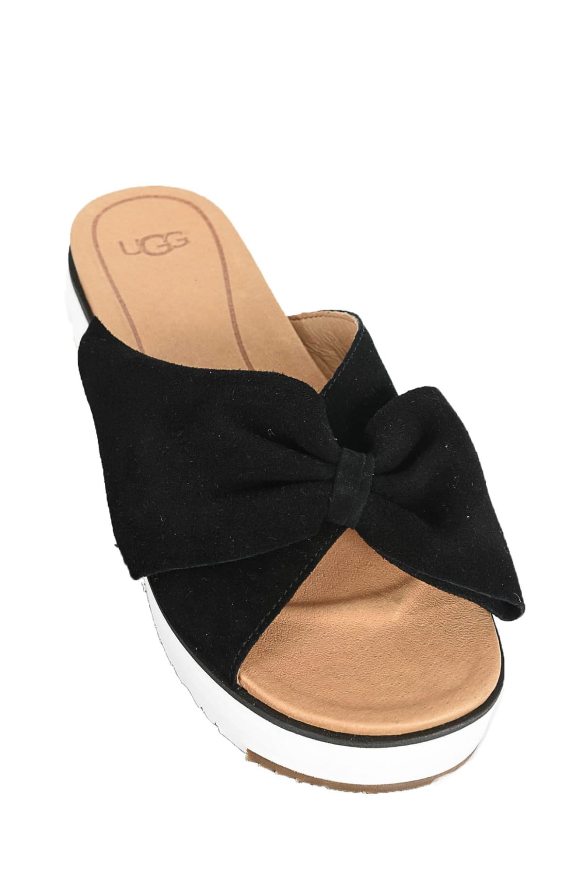 UGG ΠΑΠΟΥΤΣΙΑ ΠΑΝΤΟΦΛΕΣ W JOAN II ΜΑΥΡΟ/ΛΕΥΚΟ