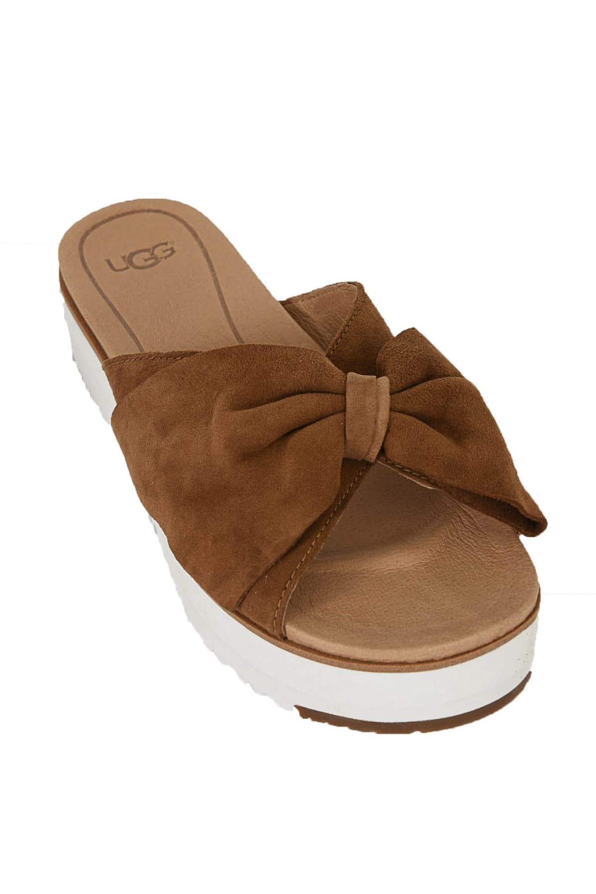 UGG ΠΑΠΟΥΤΣΙΑ ΠΑΝΤΟΦΛΕΣ W JOAN II ΤΑΜΠΑ/ΛΕΥΚΟ