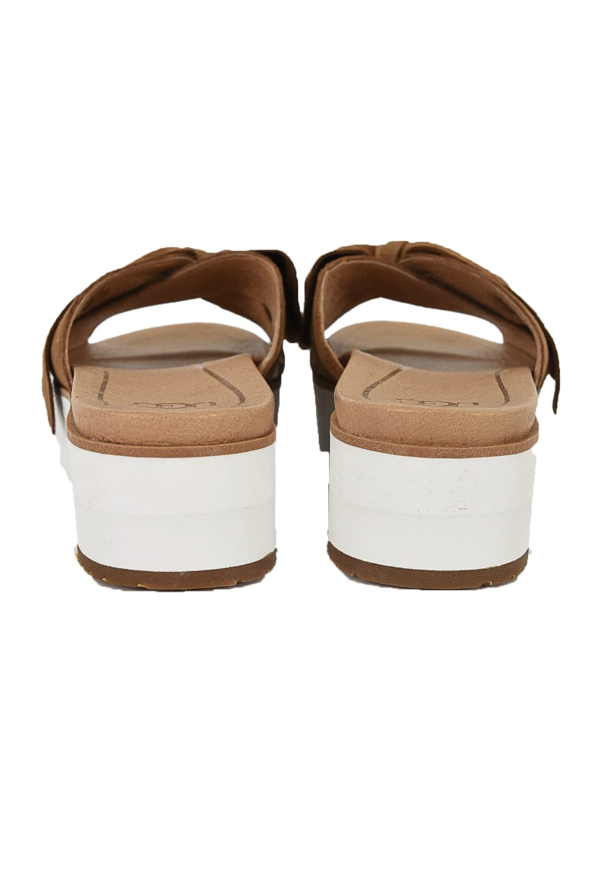 UGG ΠΑΠΟΥΤΣΙΑ ΠΑΝΤΟΦΛΕΣ W JOAN II ΤΑΜΠΑ/ΛΕΥΚΟ