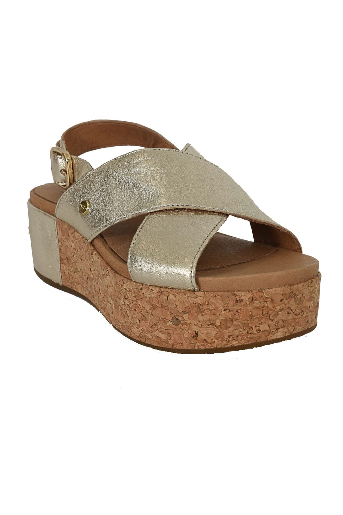 UGG ΠΑΠΟΥΤΣΙΑ ΠΛΑΤΦΟΡΜΕΣ W SHOSHANA METALLIC ΧΡΥΣΟ