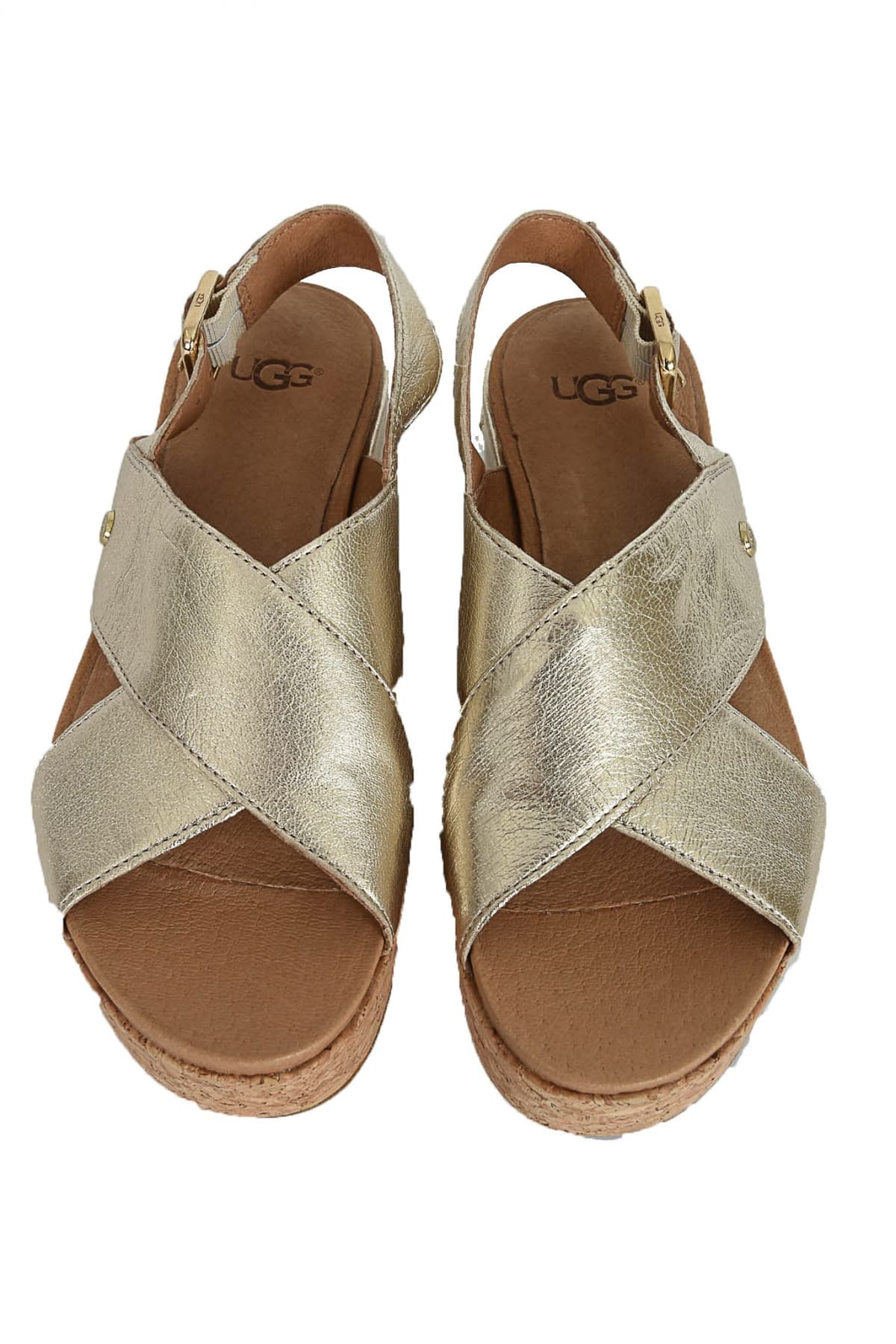 UGG ΠΑΠΟΥΤΣΙΑ ΠΛΑΤΦΟΡΜΕΣ W SHOSHANA METALLIC ΧΡΥΣΟ