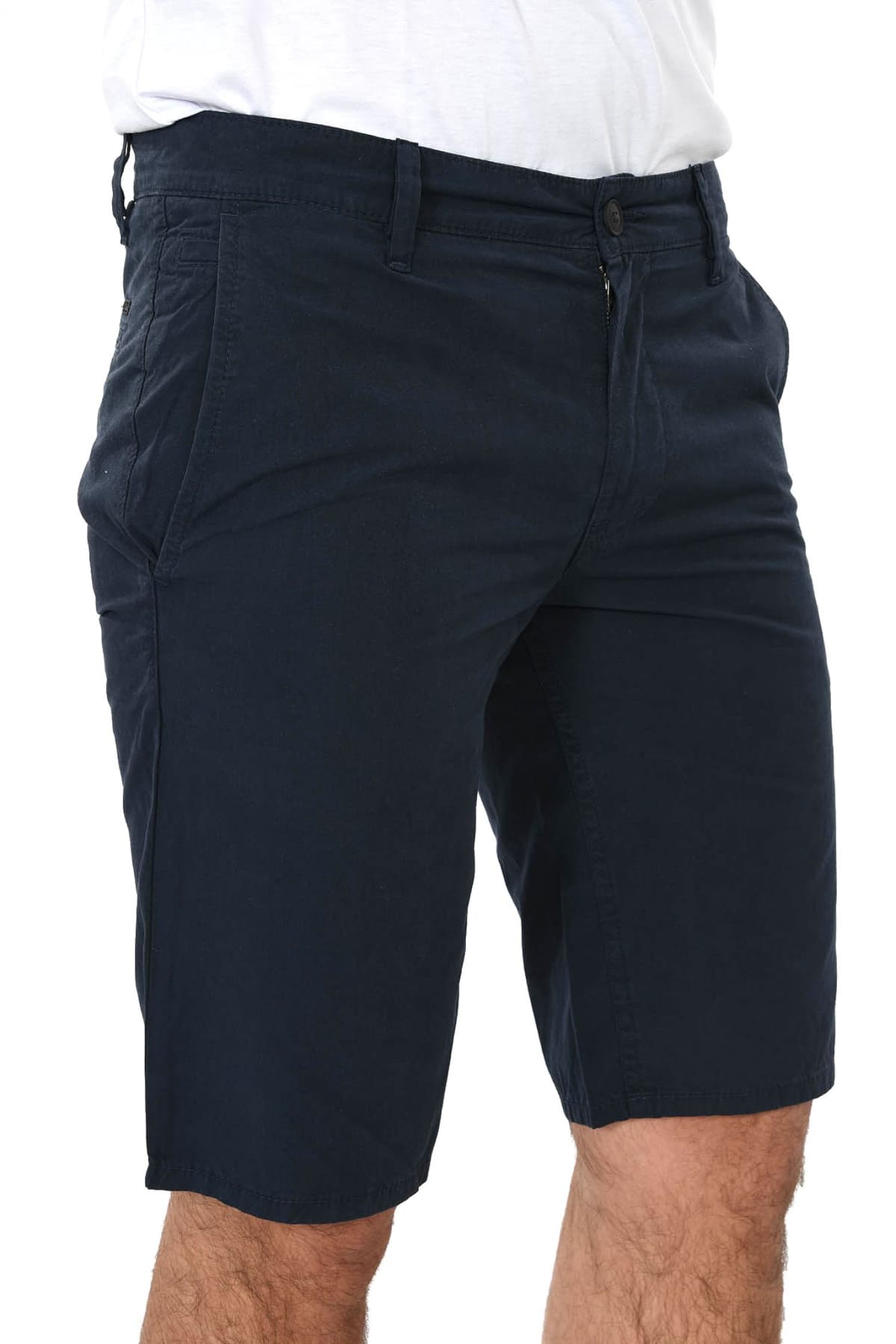 BOSS CASUAL ΒΕΡΜΟΥΔΑ CHINO SCHINO-REGULAR SHORT ΜΠΛΕ