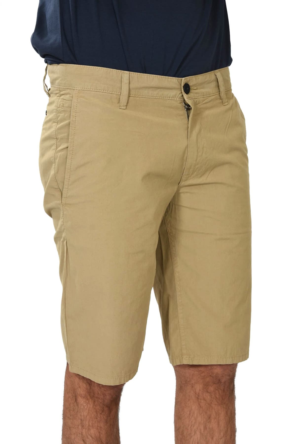BOSS CASUAL ΒΕΡΜΟΥΔΑ CHINO SCHINO-REGULAR SHORT ΜΠΕΖ