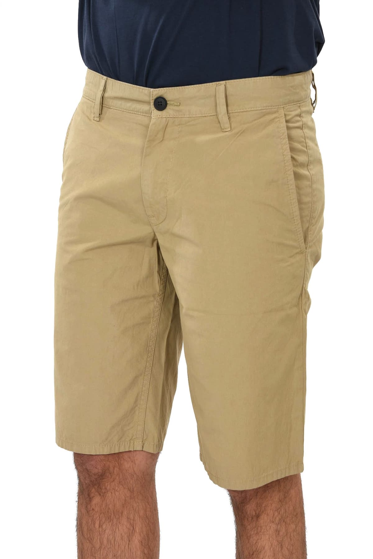BOSS CASUAL ΒΕΡΜΟΥΔΑ CHINO SCHINO-REGULAR SHORT ΜΠΕΖ