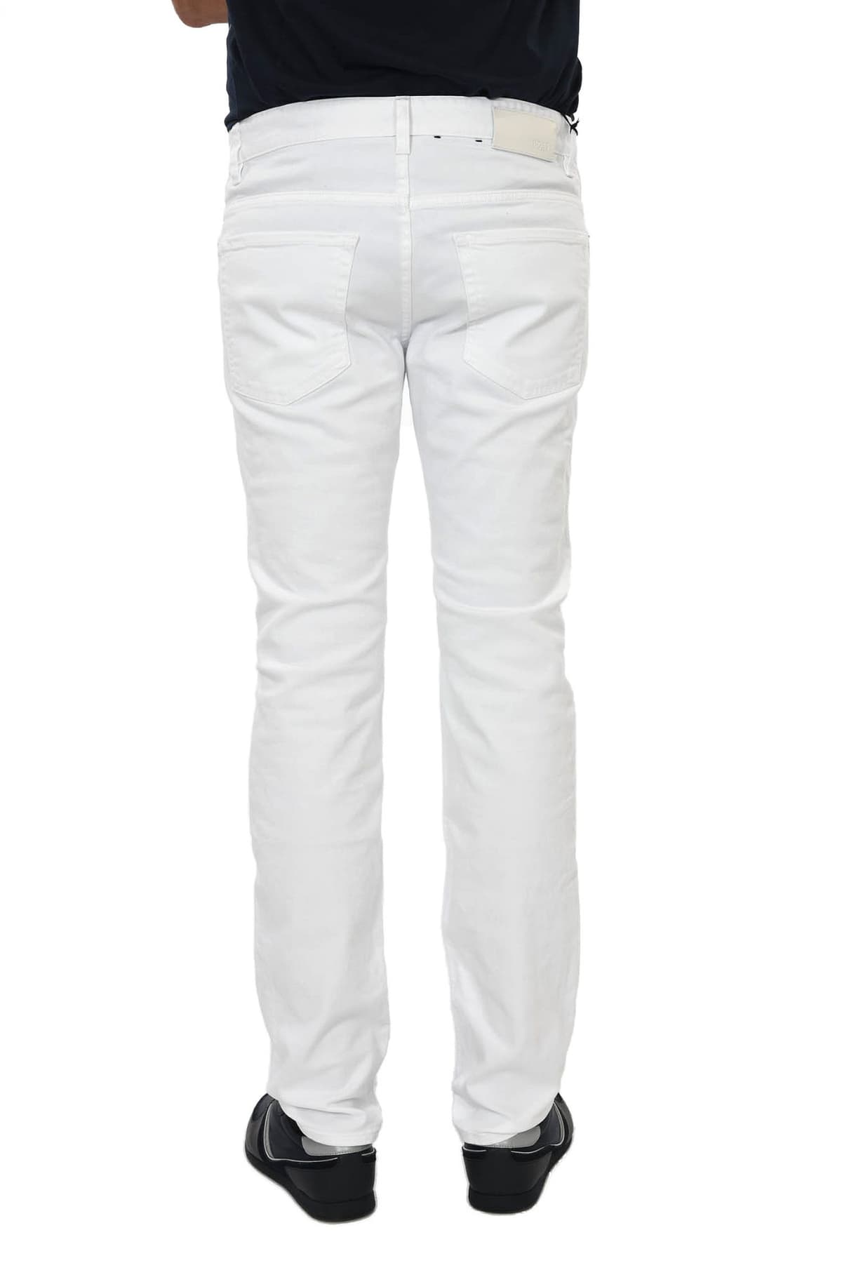 BOSS BUSINESS ΠΑΝΤΕΛΟΝΙ JEANS DELAWARE 3-DS SLIM FIT ΛΕΥΚΟ