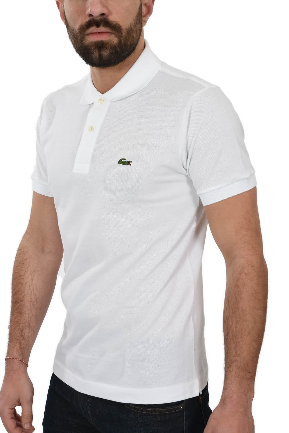 LACOSTE POLO CLASSIC FIT ΛΕΥΚΟ