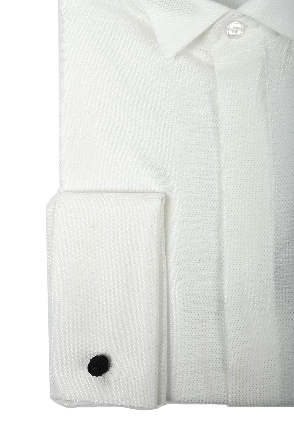 PAL ZILERI ΠΟΥΚΑΜΙΣΟ ΜΙΚΡΟΣΧΕΔΙΟ ΣΠΑΣΤΟΣ ΓΙΑΚΑΣ ΜΑΝΙΚΕΤΟΚΟΥΜΠΟ ΛΕΥΚΟ