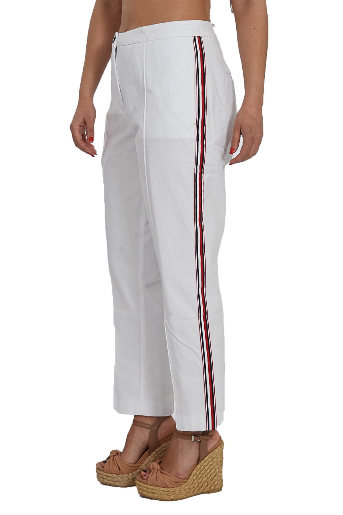 TOMMY HILFIGER ΠΑΝΤΕΛΟΝΙ CHINO ESSENTIAL ΡΙΓΑ ΠΛΑΙ ΛΕΥΚΟ