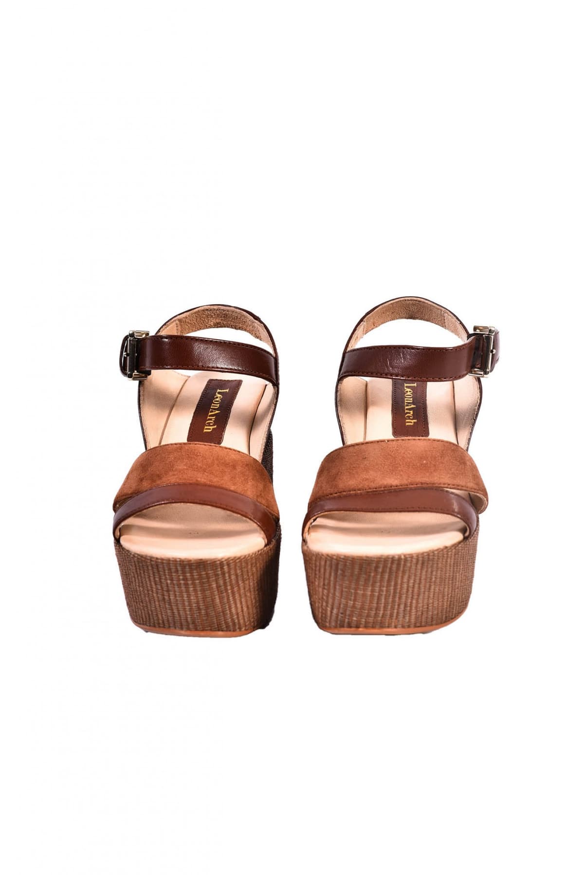 LEON ARCH ΠΑΠΟΥΤΣΙΑ ΠΛΑΤΦΟΡΜΕΣ ΔΙΠΛΟ ΛΟΥΡΑΚΙ ΜΠΡΟΣΤΑ ΤΑΜΠΑ