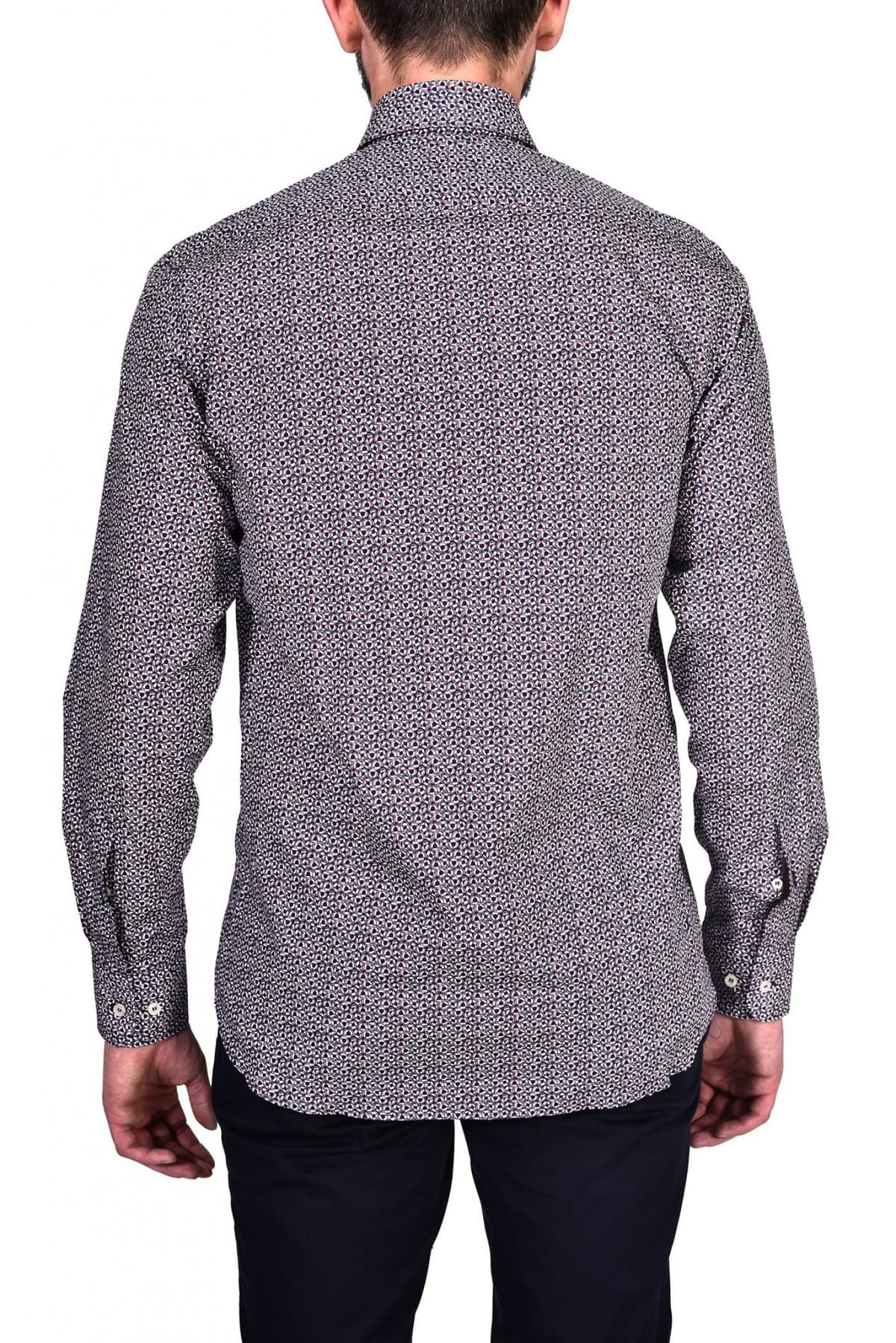 PAUL&SHARK ΠΟΥΚΑΜΙΣΟ BUTTON DOWN ΜΙΚΡΟΣΧΕΔΙΟ ΜΠΛΕ