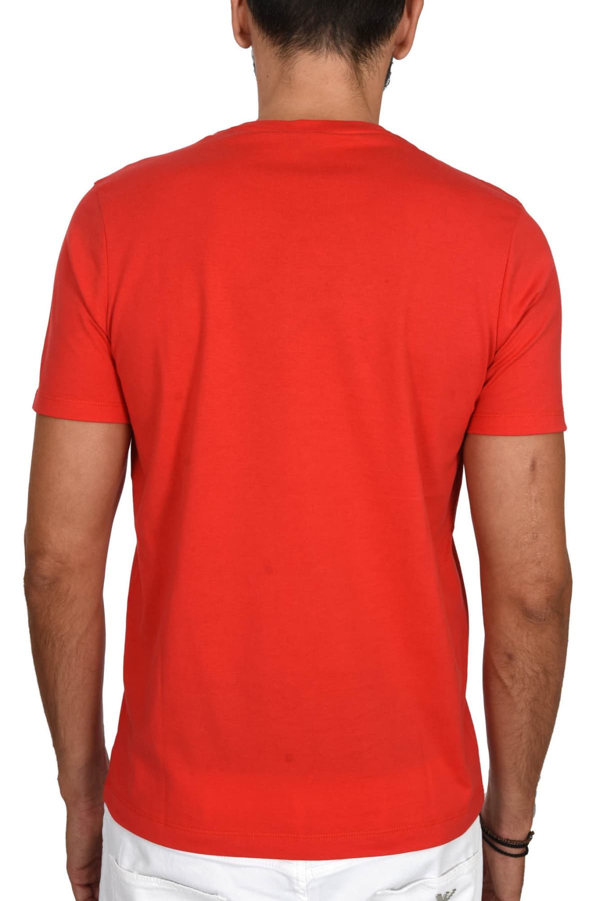 PAUL&SHARK T-SHIRT LOGO ΚΟΚΚΙΝΟ