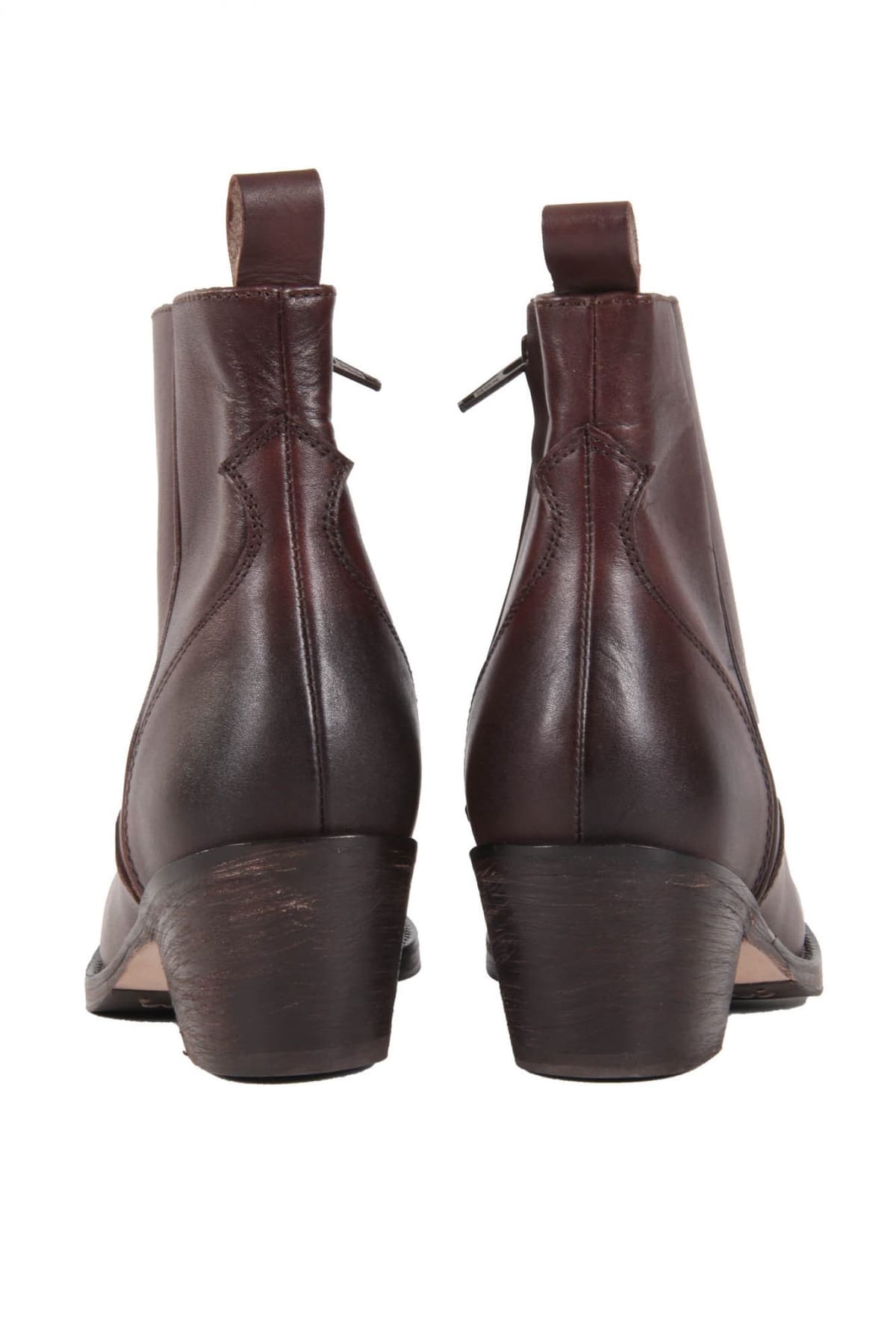 MARCO FERRETTI ΠΑΠΟΥΤΣΙΑ ΜΠΟΤΑΚΙ ΧΑΜΗΛΟ COWBOY ΚΑΦΕ