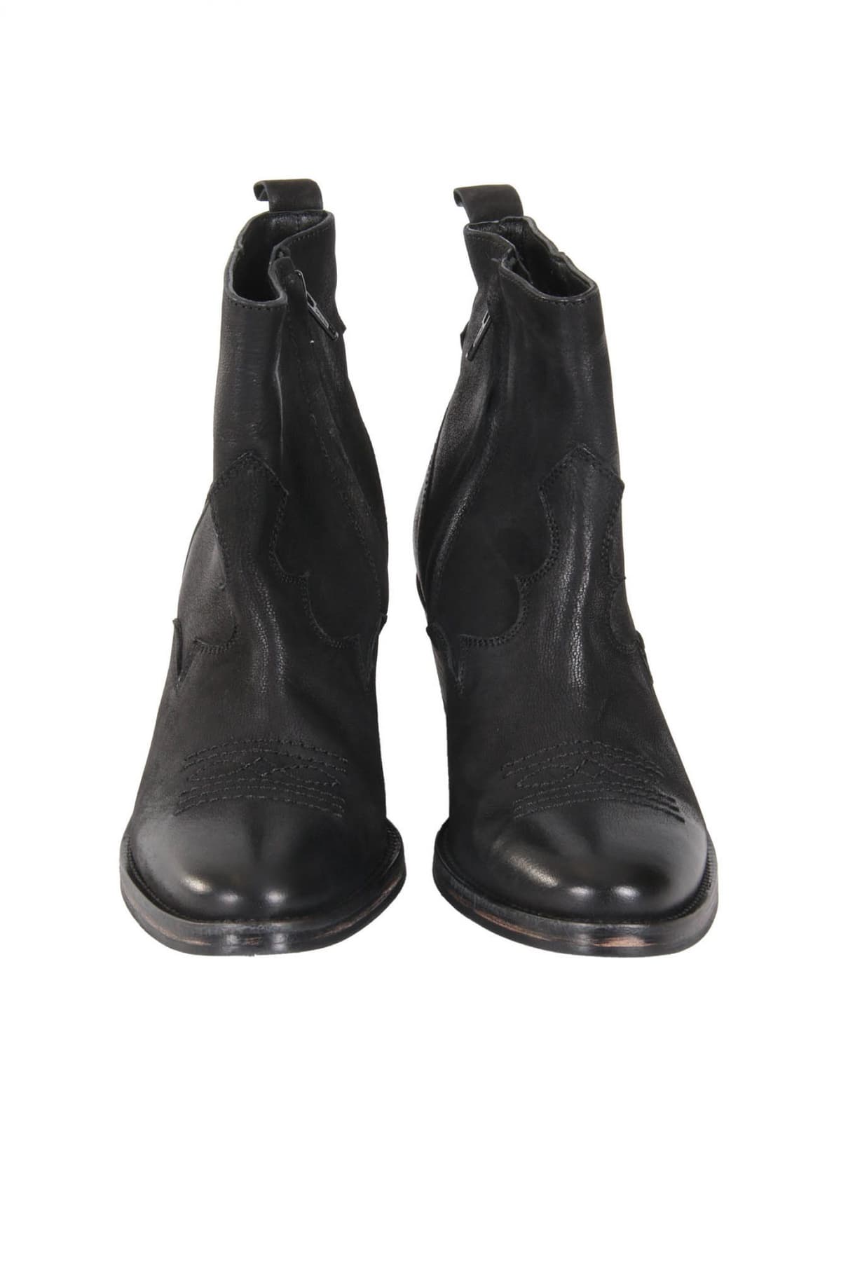 MARCO FERRETTI ΠΑΠΟΥΤΣΙΑ ΜΠΟΤΑΚΙ ΧΑΜΗΛΟ ΤΥΠΟΥ ΚΑΟΥΜΠΟΙΚΟ ΜΑΥΡΟ