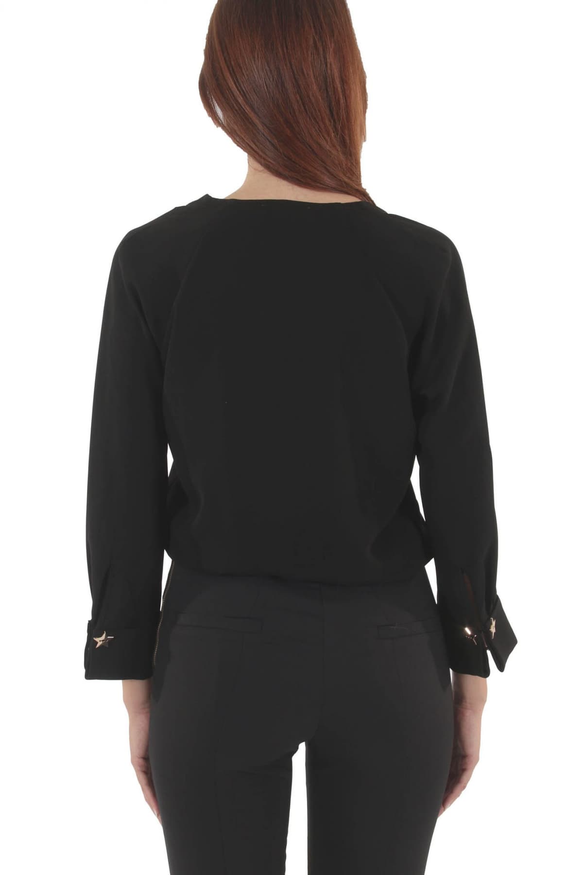 TWINS ΠΟΥΚΑΜΙΣΟ ΚΟΡΜΑΚΙ ΚΡΟΥΑΖΕ ΓΡΑΒΑΤΑ ΜΑΥΡΟ