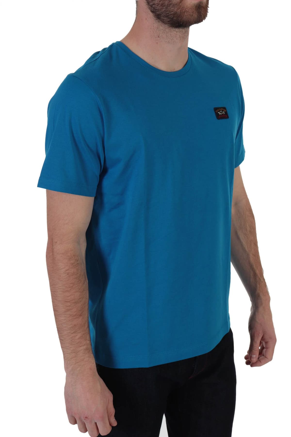 PAUL&SHARK T-SHIRT LOGO ΡΟΥΑ ΜΠΛΕ