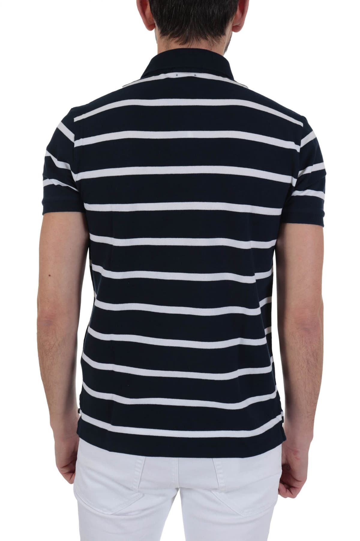 RALPH LAUREN POLO ΡΙΓΕ BEAR CUSTOM SLIM FIT ΜΠΛΕ