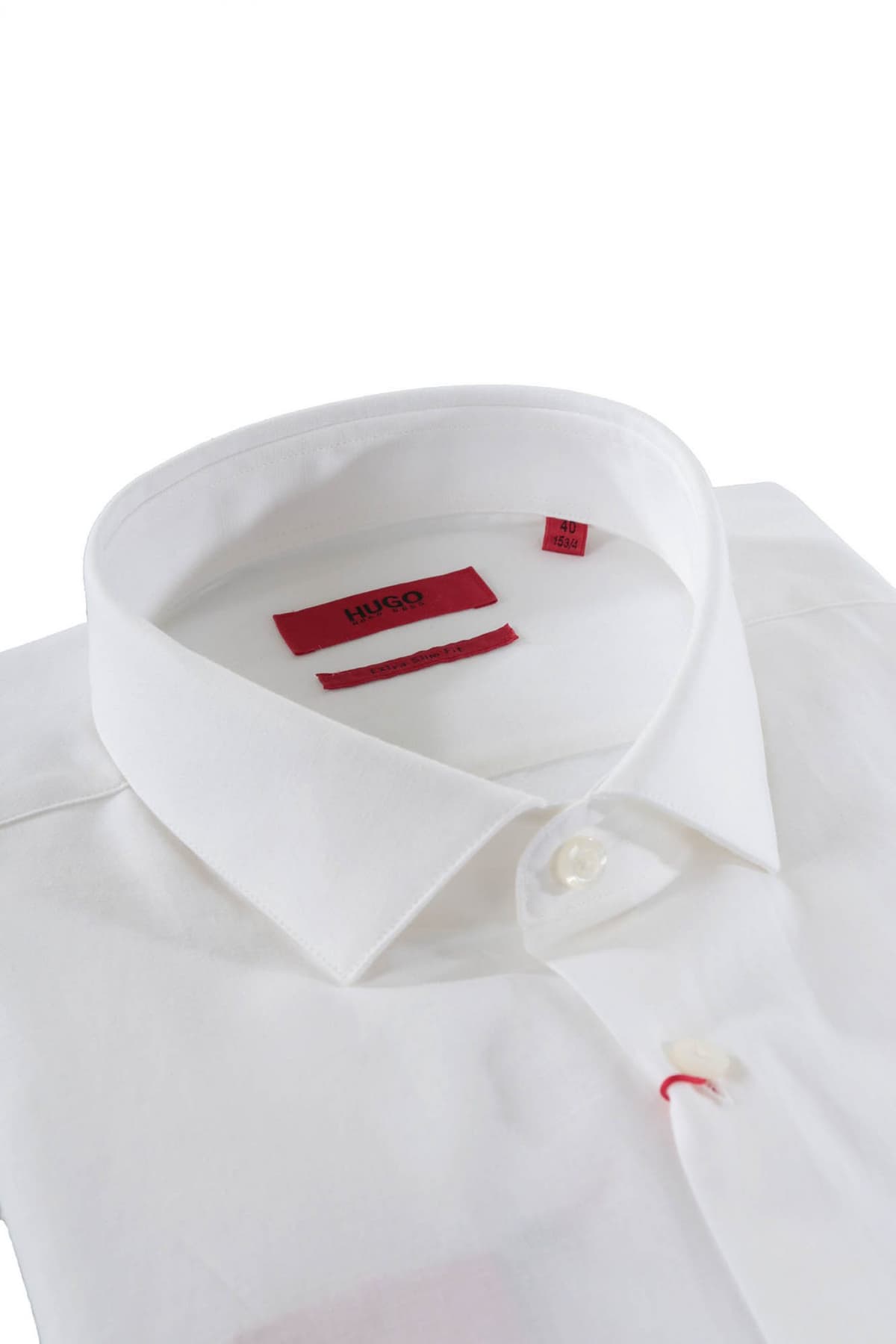 HUGO ΠΟΥΚΑΜΙΣΟ EXTRA SLIM FIT EASY IRON ERONDO ΛΕΥΚΟ