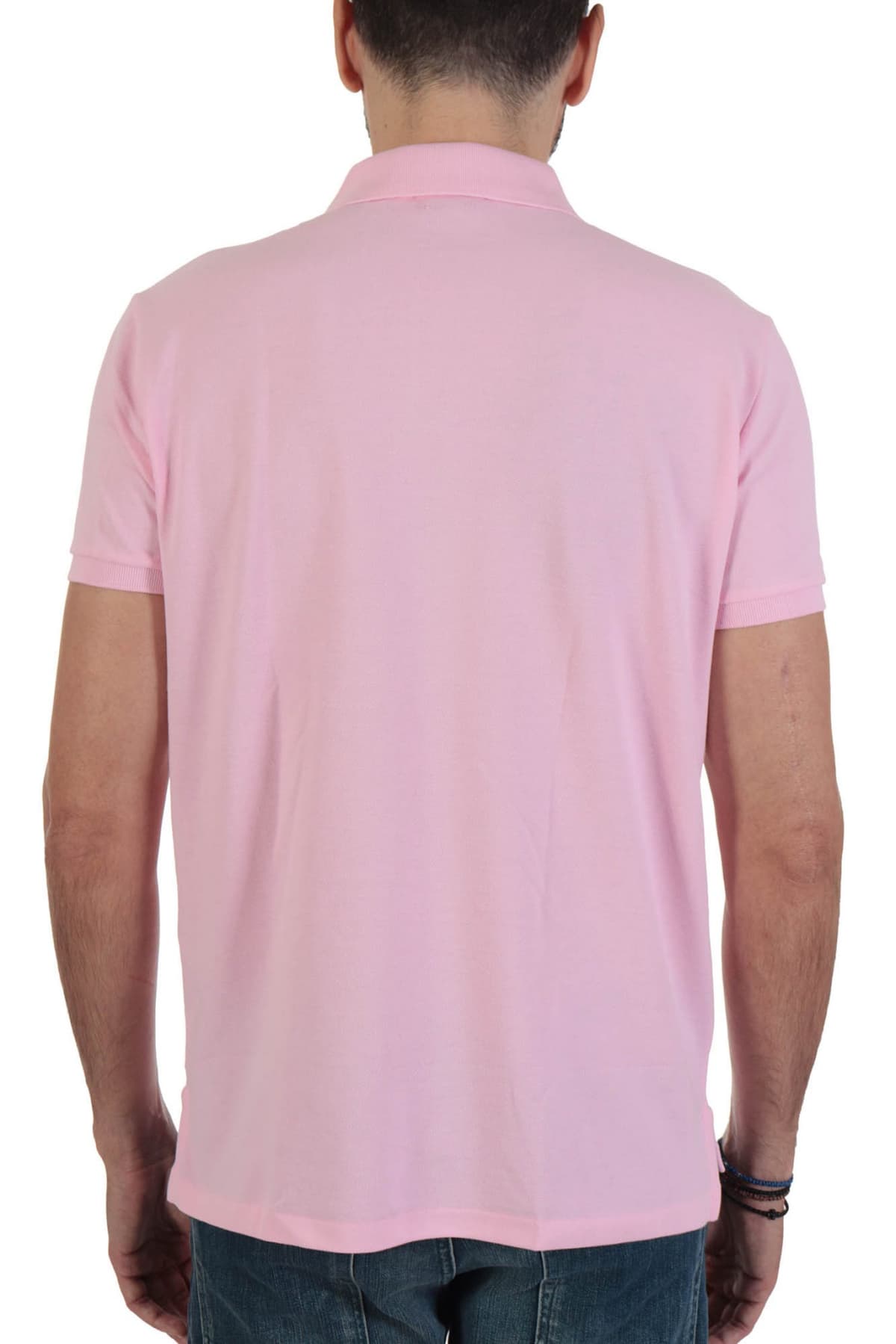 RALPH LAUREN POLO CUSTOM SLIM FIT BSR ΡΟΖ