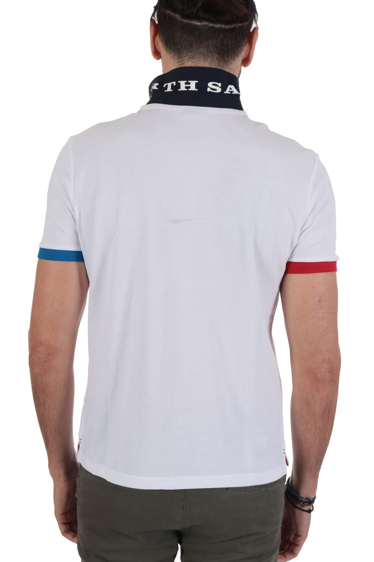NORTH SAILS POLO LOGO REGULAR FIT ΛΕΥΚΟ