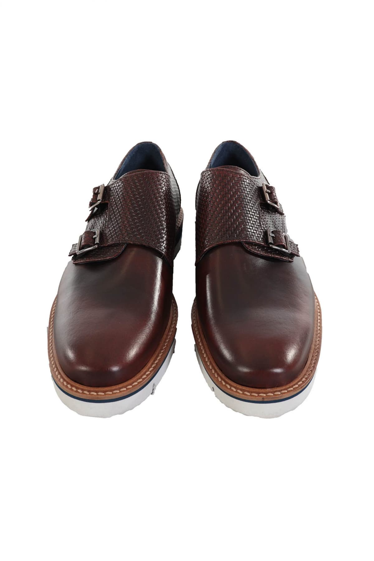 TOM FRANK ΠΑΠΟΥΤΣΙ DOUBLE MONK ΛΕΥΚΗ ΣΟΛΑ ΤΑΜΠΑ