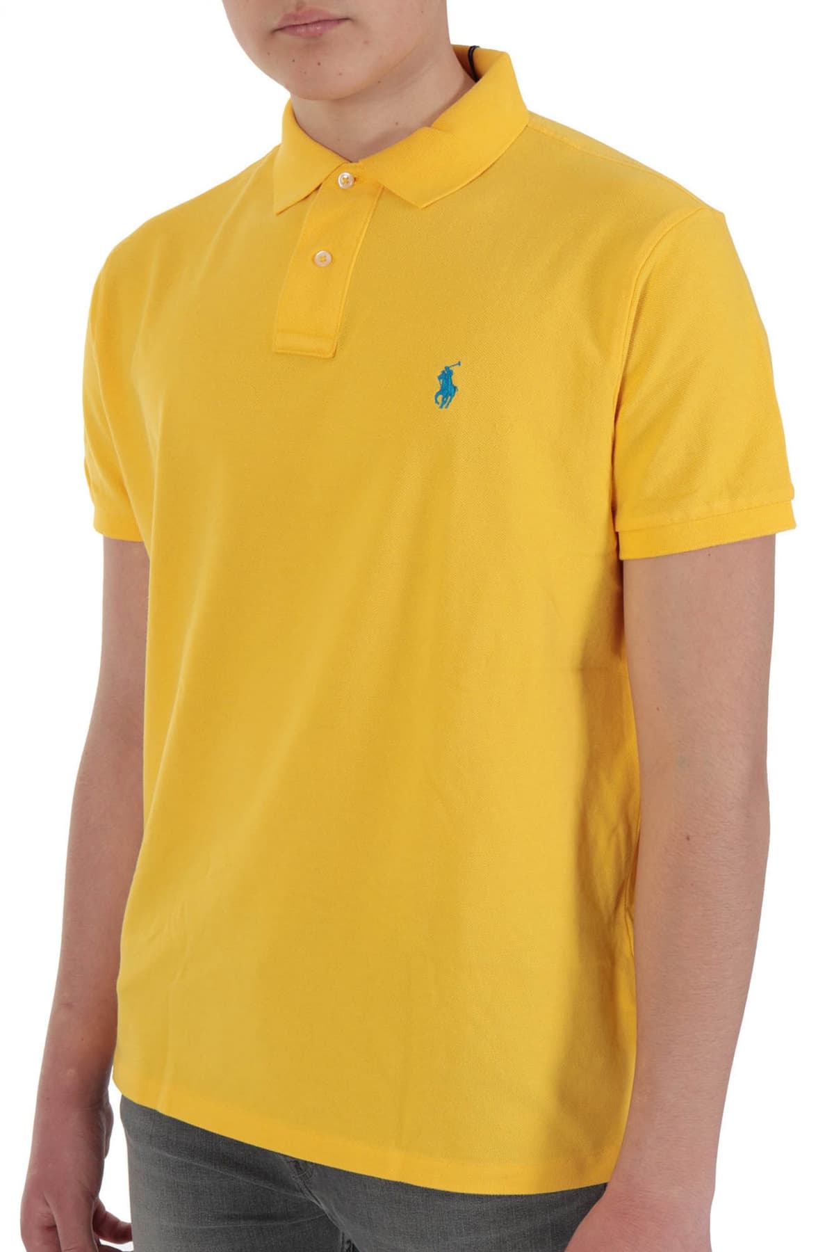 RALPH LAUREN POLO CUSTOM SLIM FIT BSR ΚΙΤΡΙΝΟ