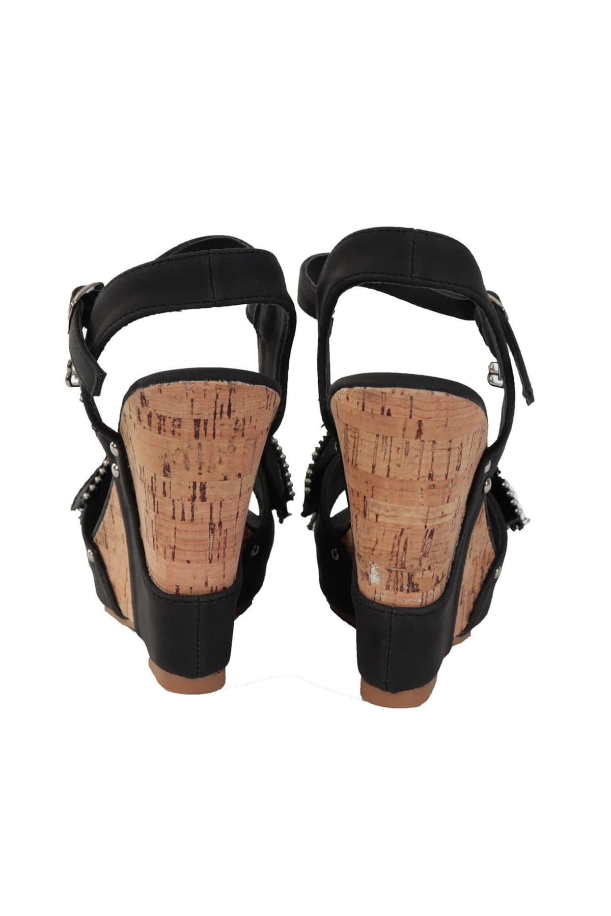 LAURA BIAGIOTTI ΠΑΠΟΥΤΣΙΑ ΠΛΑΤΦΟΡΜΕΣ ΜΕ ΦΡΑΜΠΑΛΑ ΚΑΙ ΤΡΟΥΚΣ ΜΑΥΡΟ